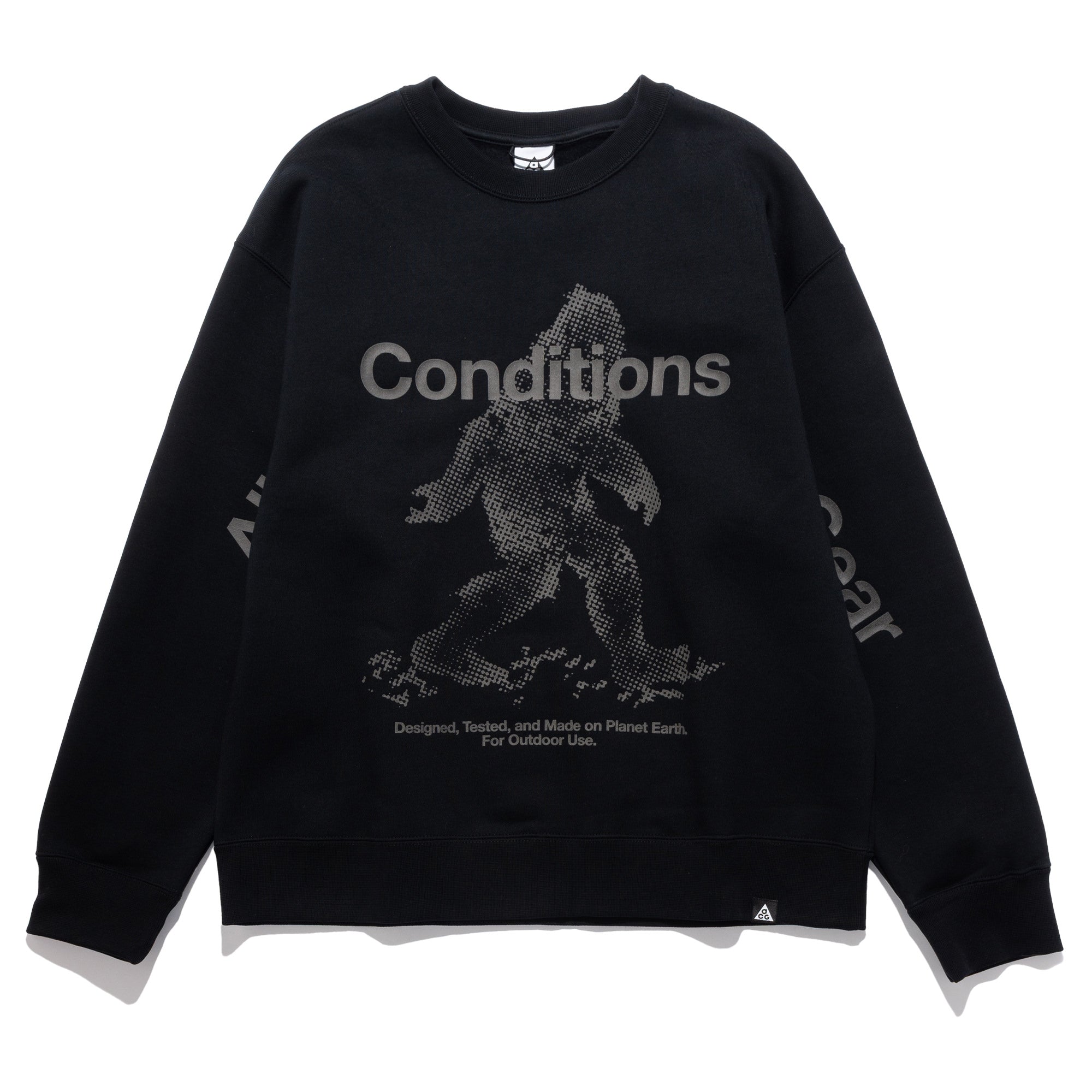 Nike ACG Therma-FIT Pullover Crewneck Sweatshirt Black IF1490-010