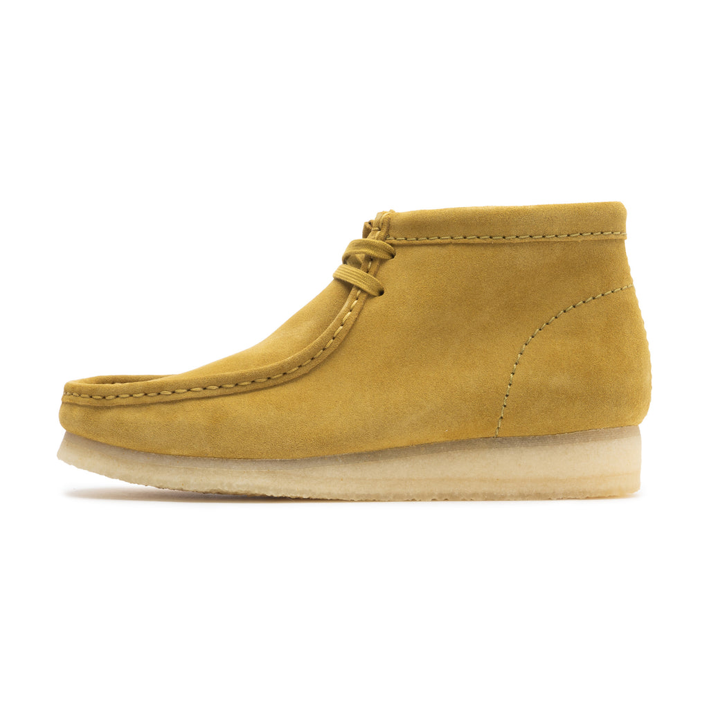 Clarks Wallabee Boot Olive Suede 26176538