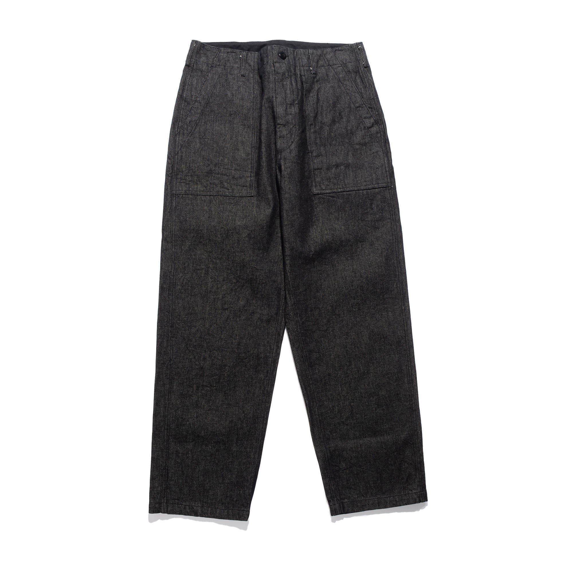 EG Fatigue Pant 14oz Cone Denim Black 25F1F004