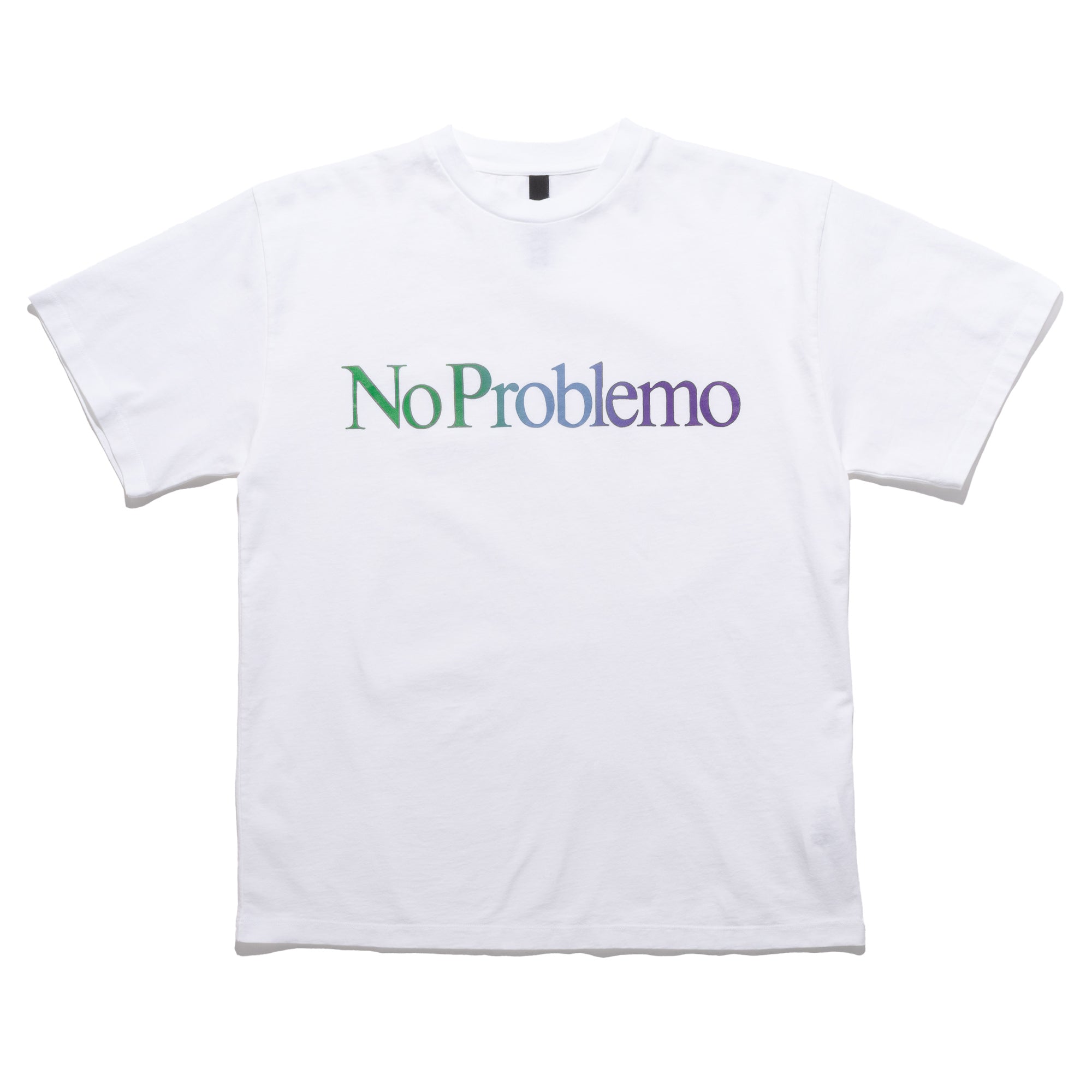 No Problemo Gradient SS Tee White NP6001805