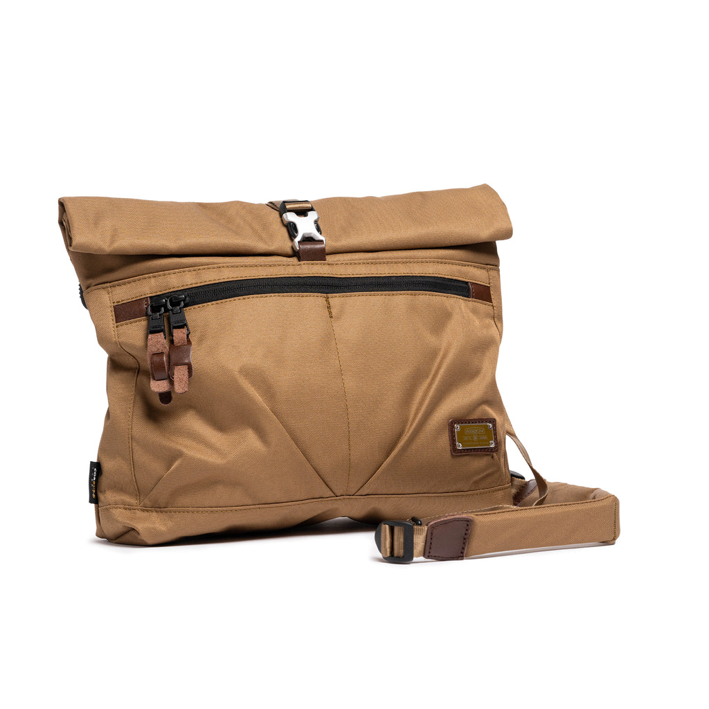 Cordura Dobby 305D Shoulder Bag Khaki 061414-65
