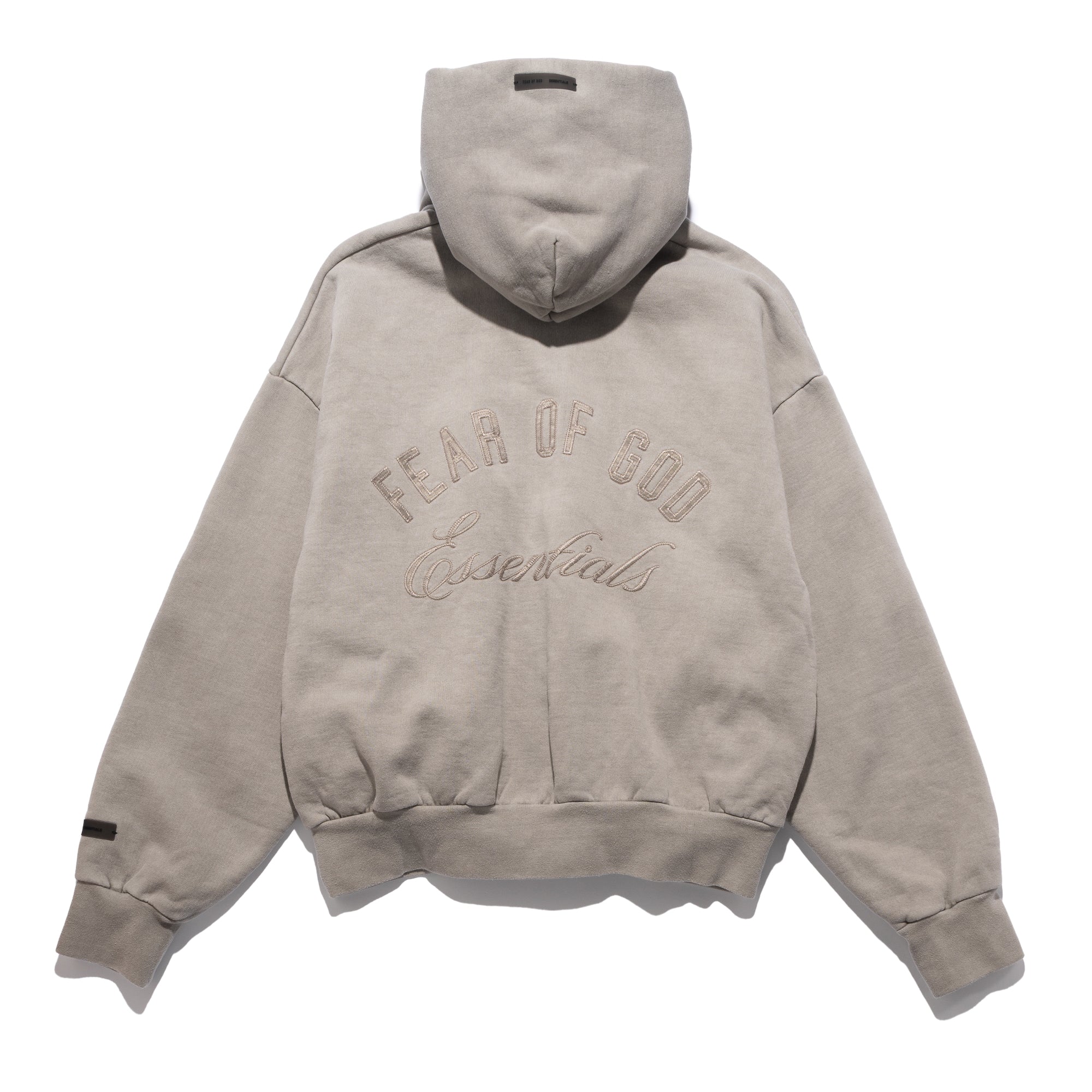 Embroidered Classic Zip Hoodie Smoke Grey 192HO254781F – Capsule