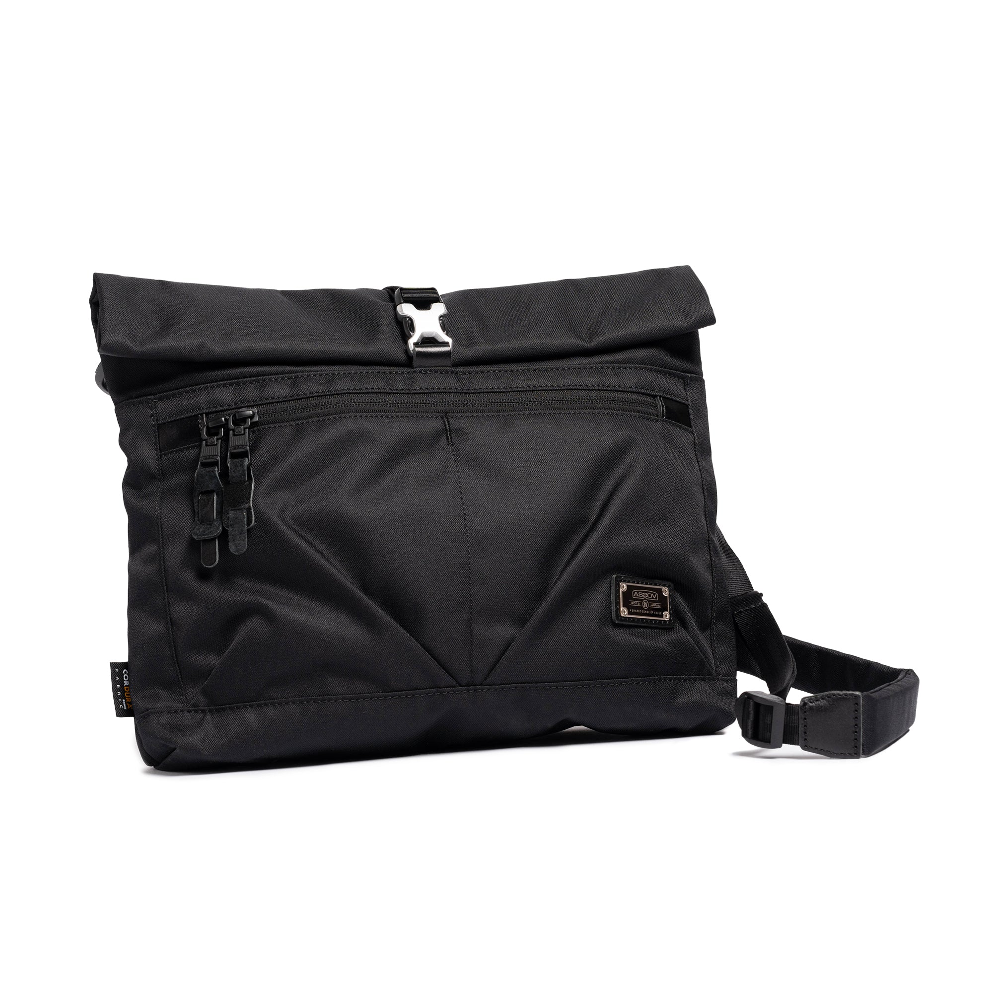 SOHO Leather Chain Shoulder Bag Purse Black 336752