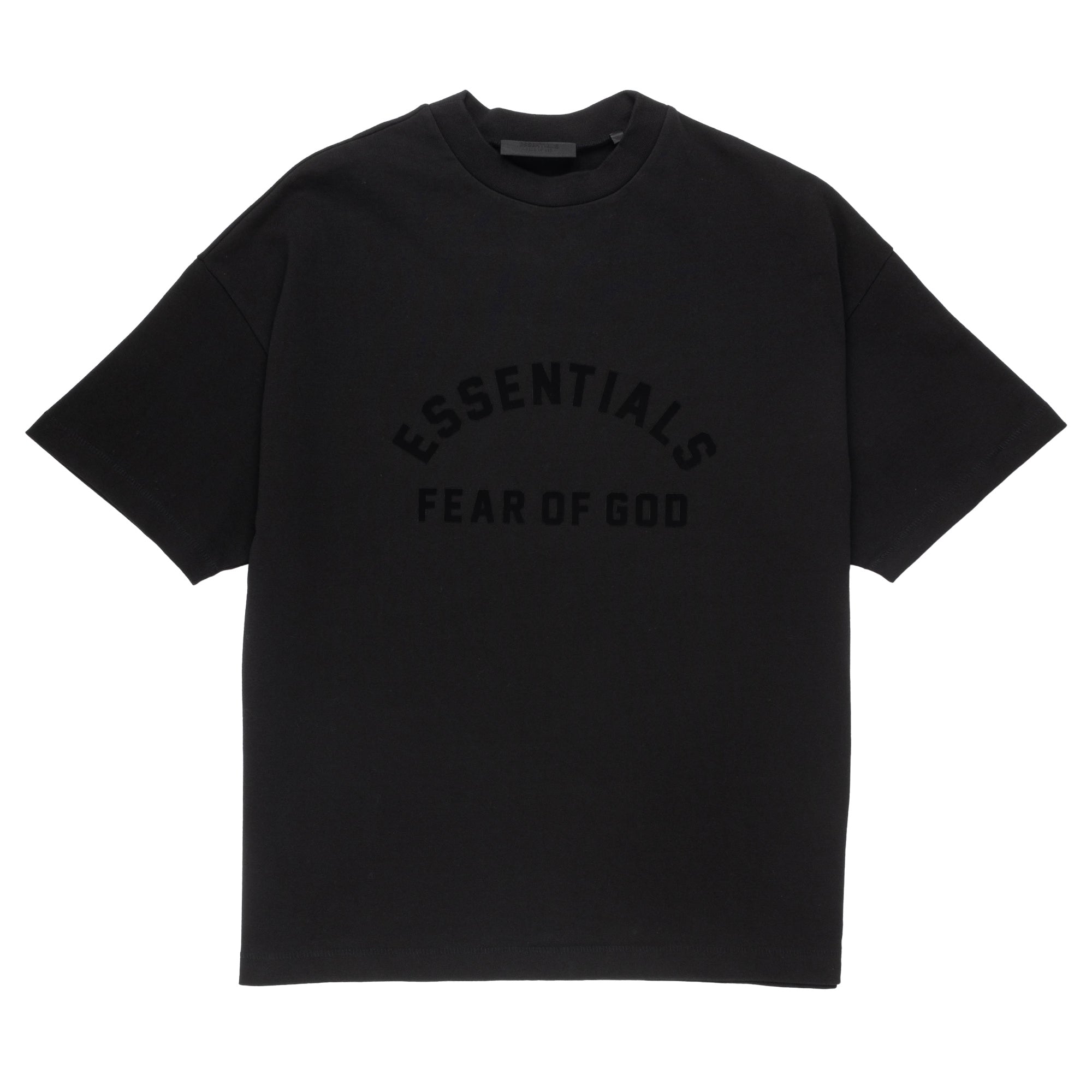Essentials Spell Out Tee Summer 24 Black