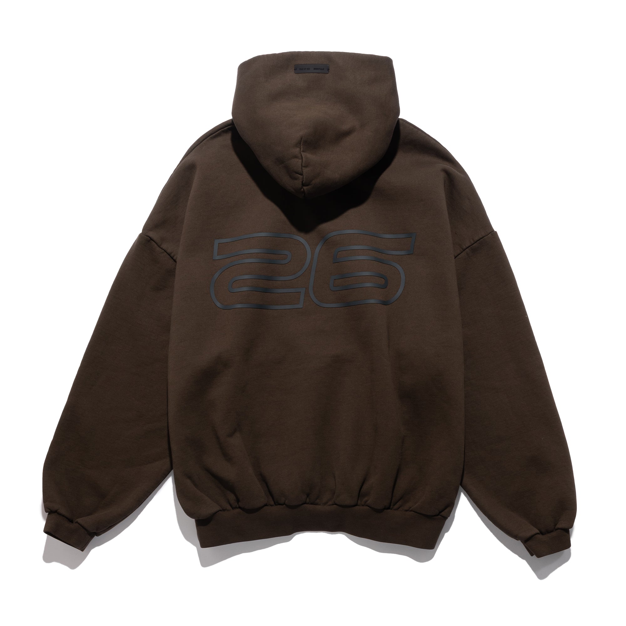 Heavy Fleece 90s Hoodie Brown 192HO256563F
