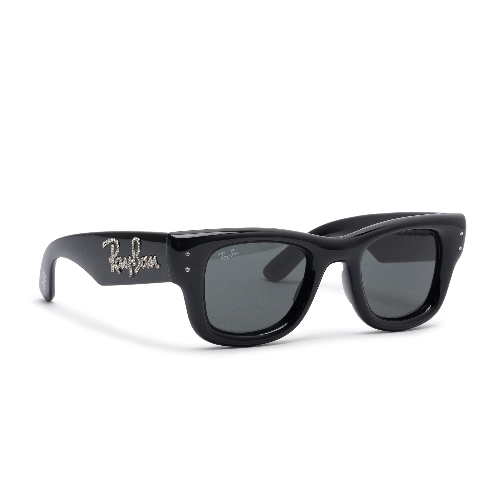 A$AP Rocky Wayfarer Puffer Swarovski Strass Black 5080