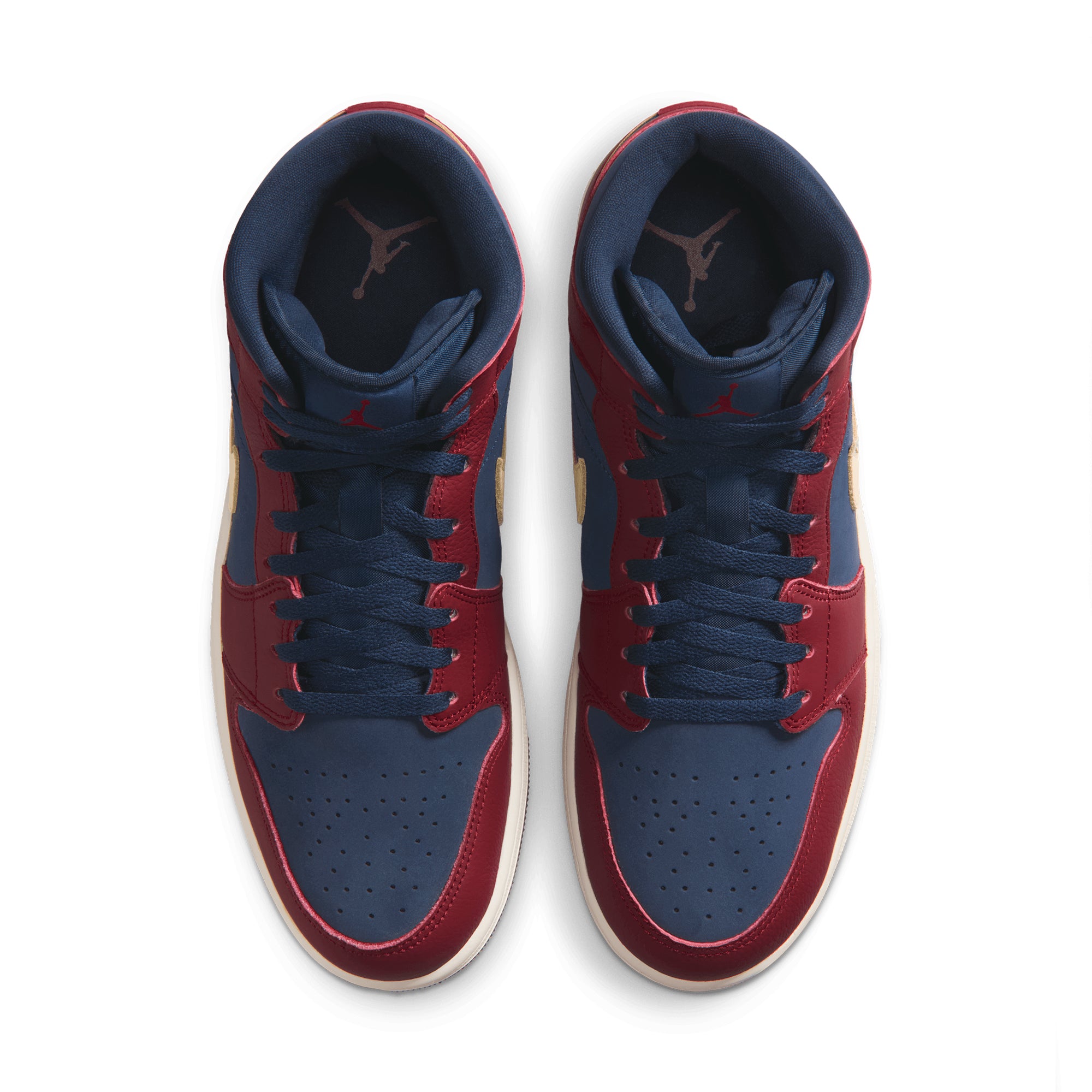 Air Jordan 1 Mid Team Red IO7449-600