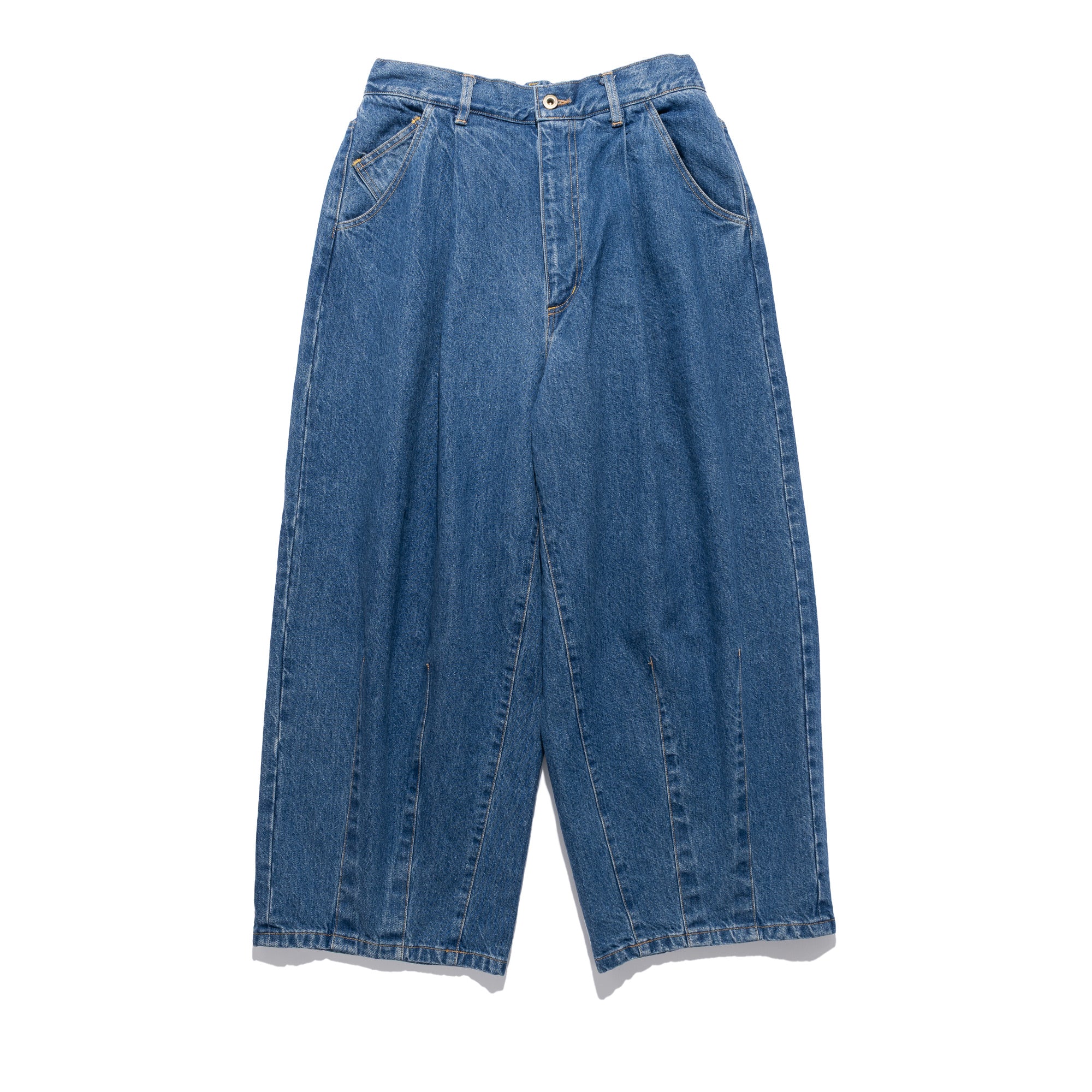 5PK Balloon Pants Enzyme Wash Indigo 1006AWBALOON5PK01-1