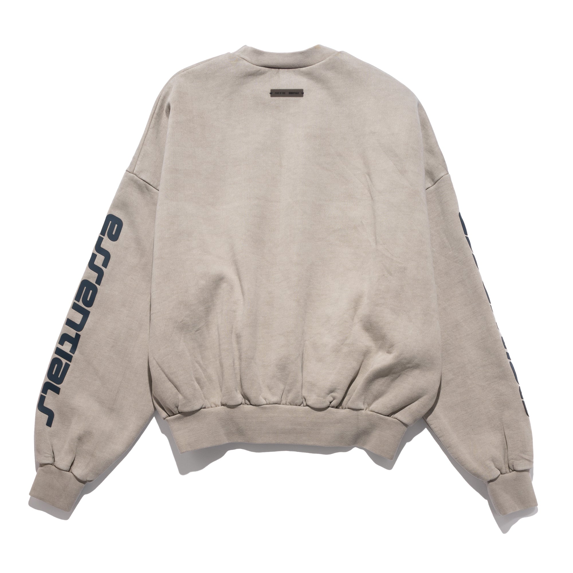 Cropped Relaxed Sweatshirt New York Smoke Grey 192HO256891F – Capsule
