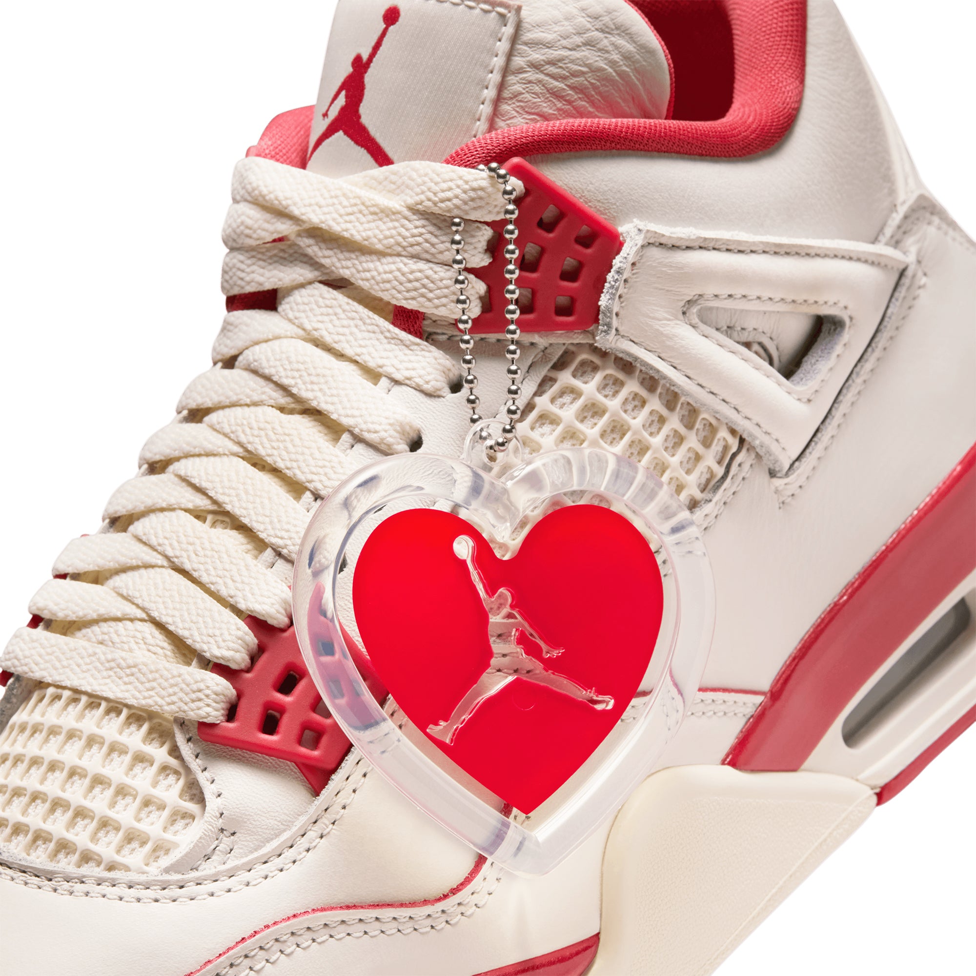 Women's Air Jordan 4 Valentine Pale Ivory HV0823-108