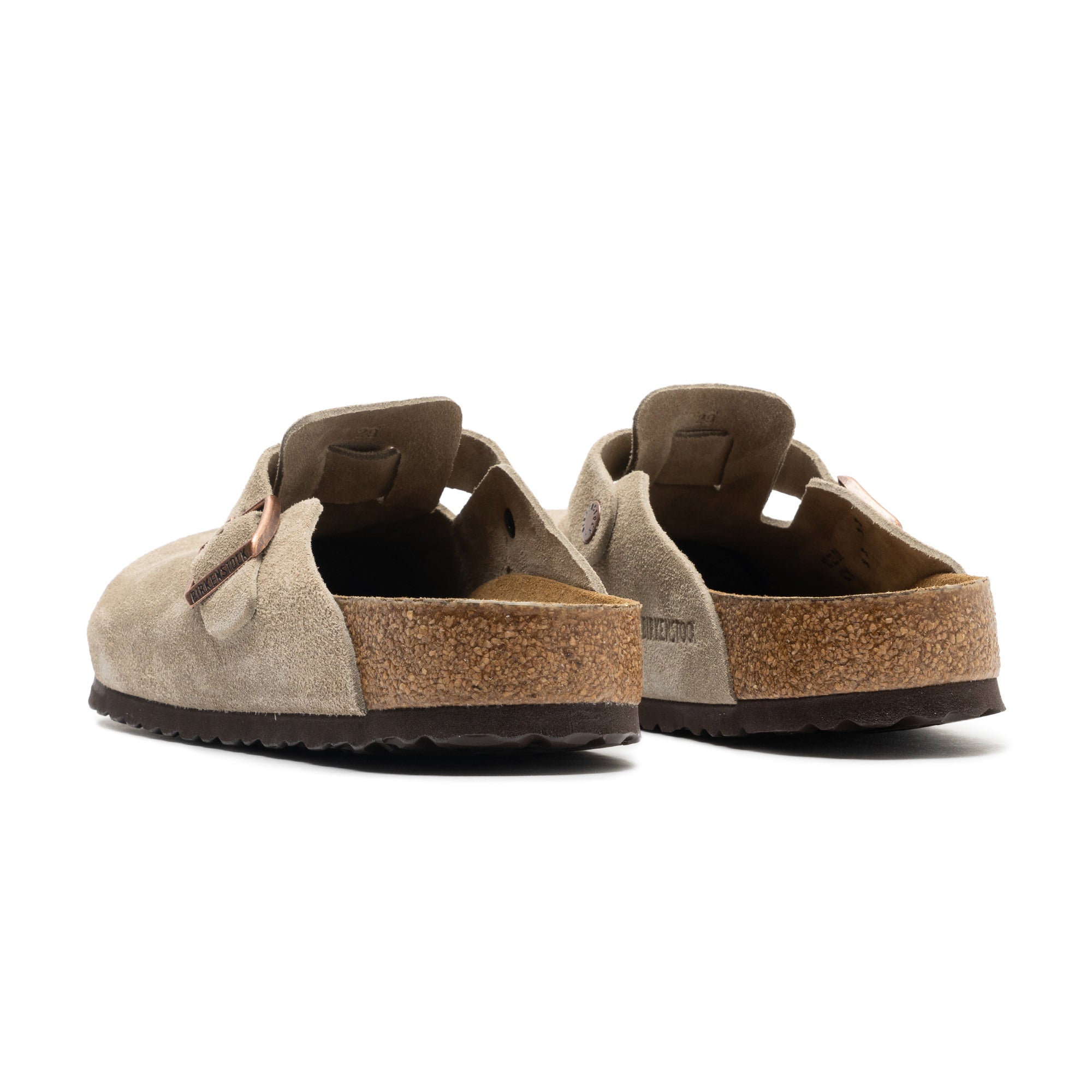 Boston Soft Footbed Taupe Suede 560771