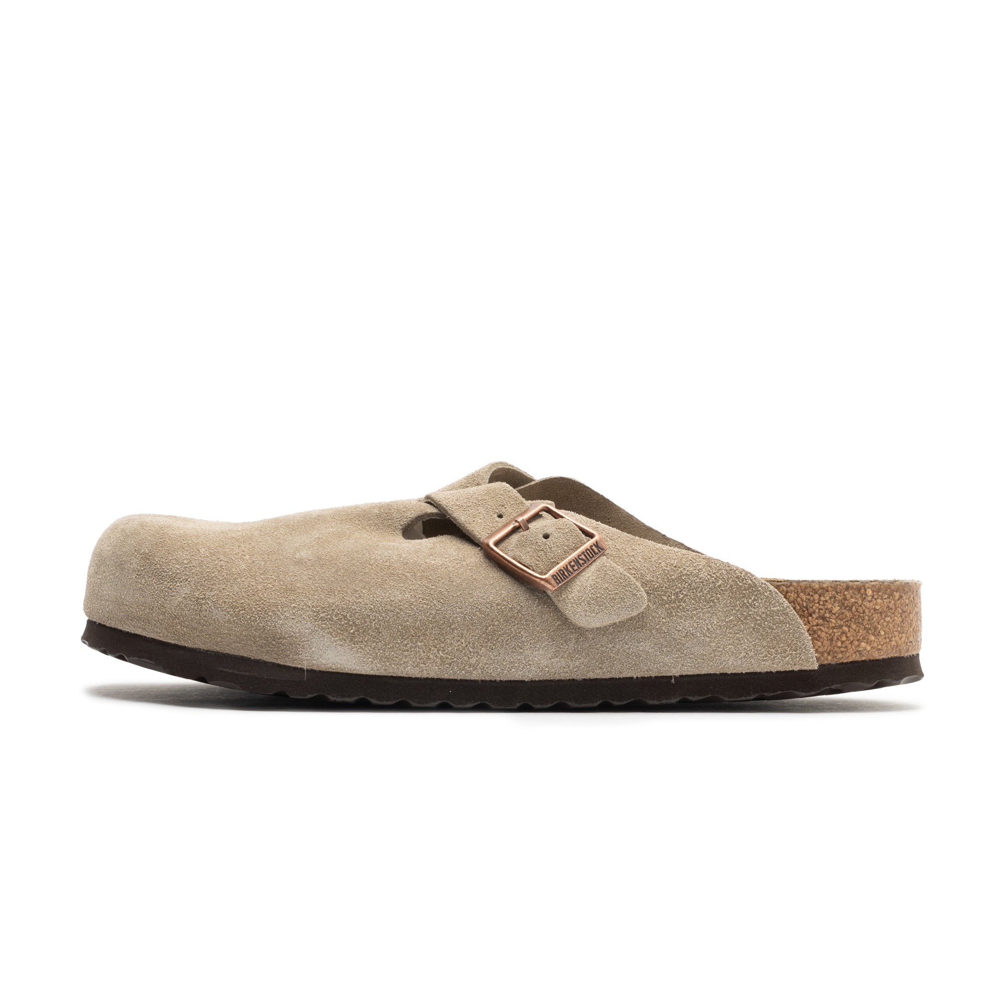 Boston Soft Footbed Taupe Suede 560771