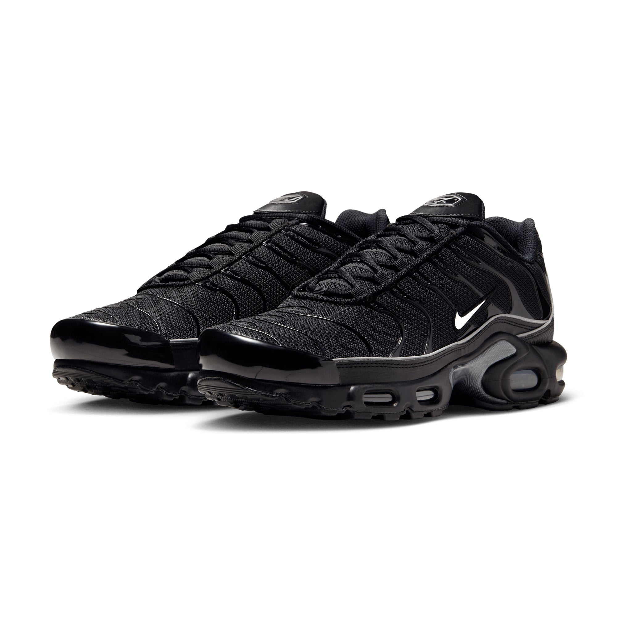 NIKE AIR MAX PLUS ブラック 25cm NIKE AIR MAX PLUS BLACK/BLACK-BLACK（ナイキ エア マックス