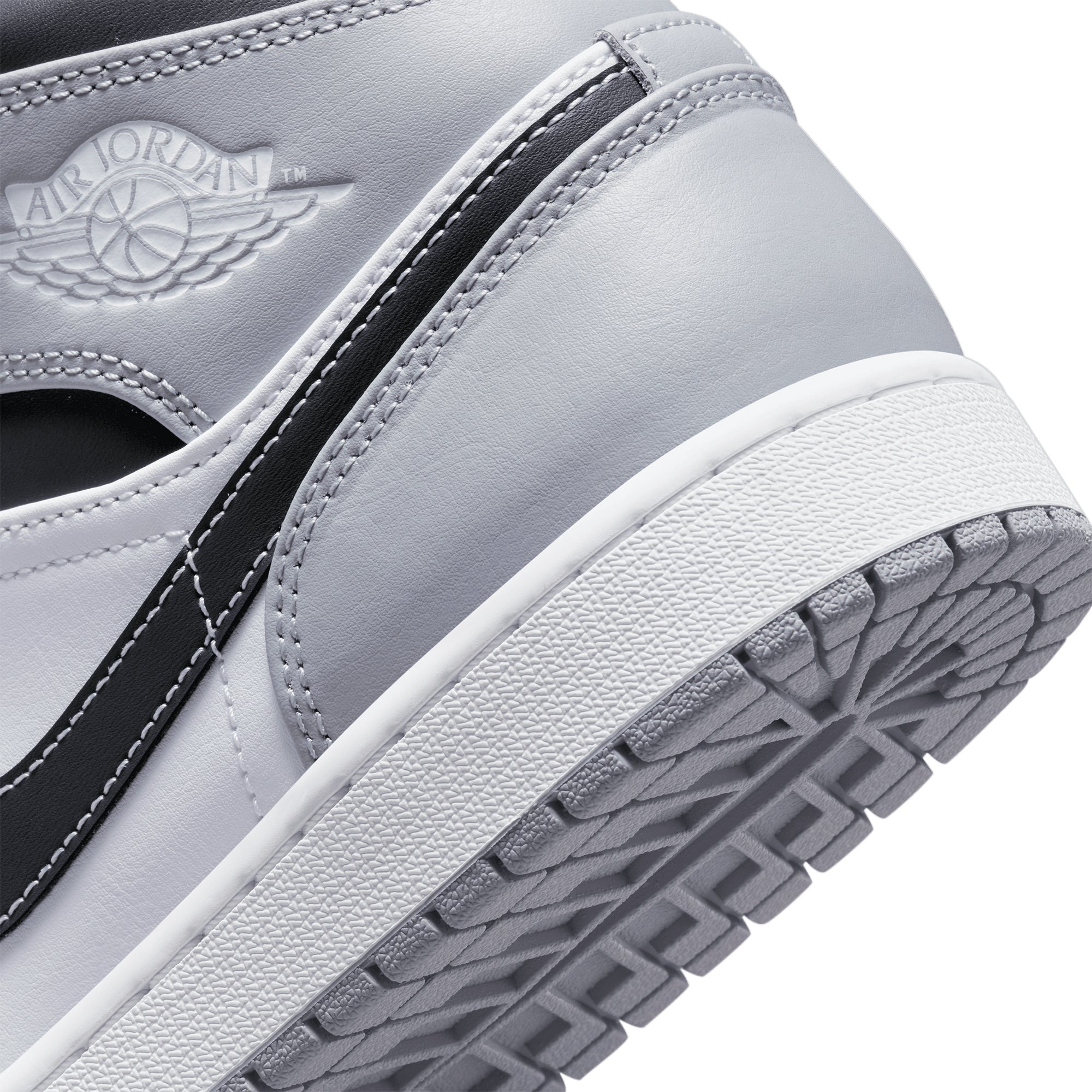 Air Jordan 1 Mid LT SMOKE GREY 554724-078