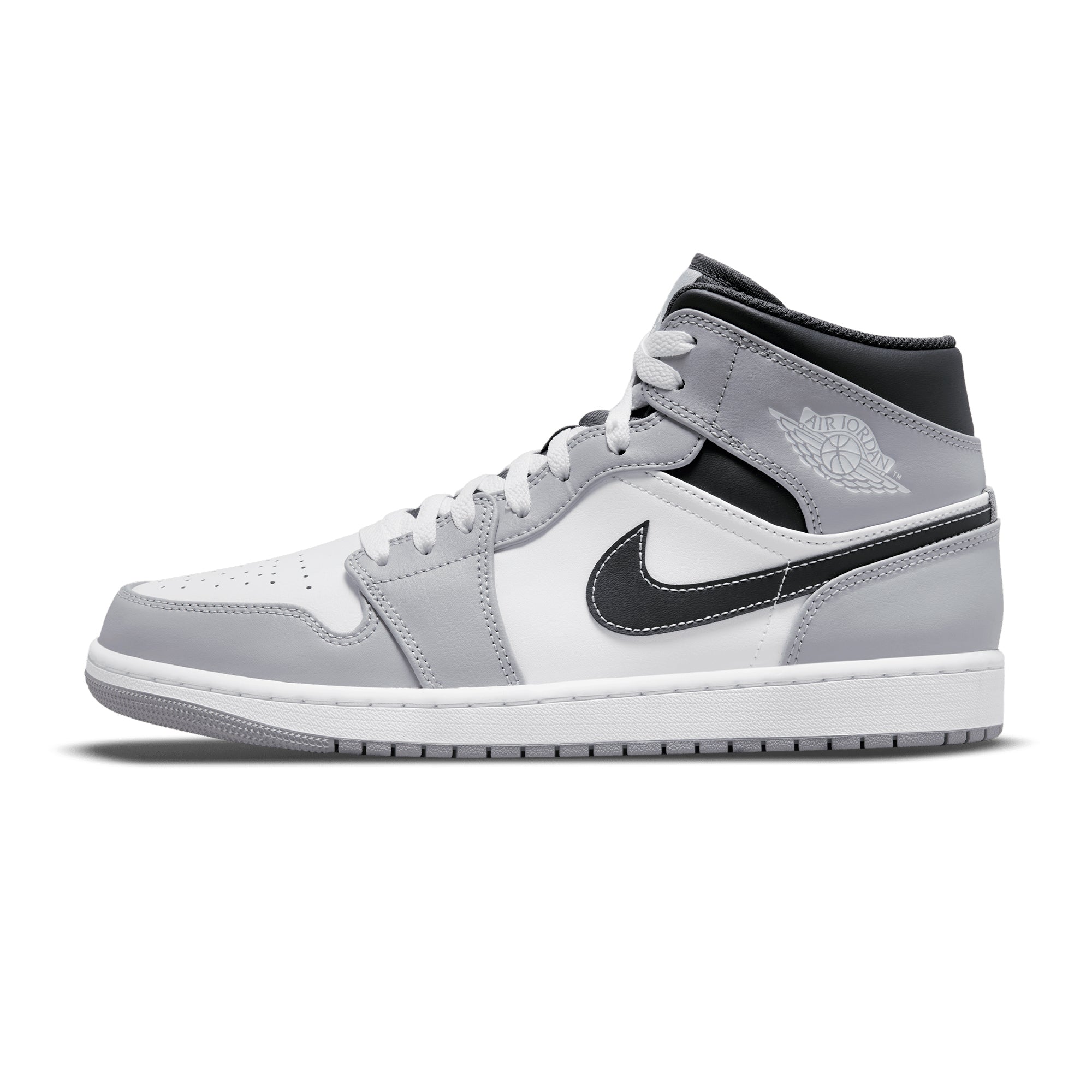Air Jordan 1 Mid LT SMOKE GREY 554724-078