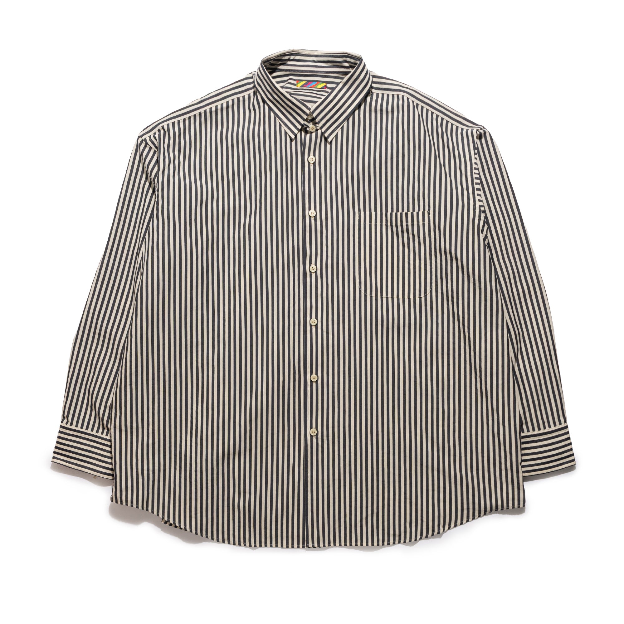 Color Vent LS Shirt Navy 1008SSSH03