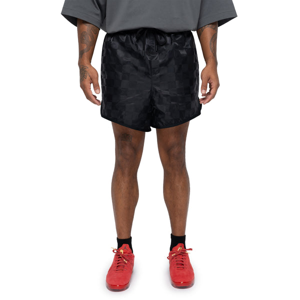 Checkered Gym Short Vintage Black RW00301-0031