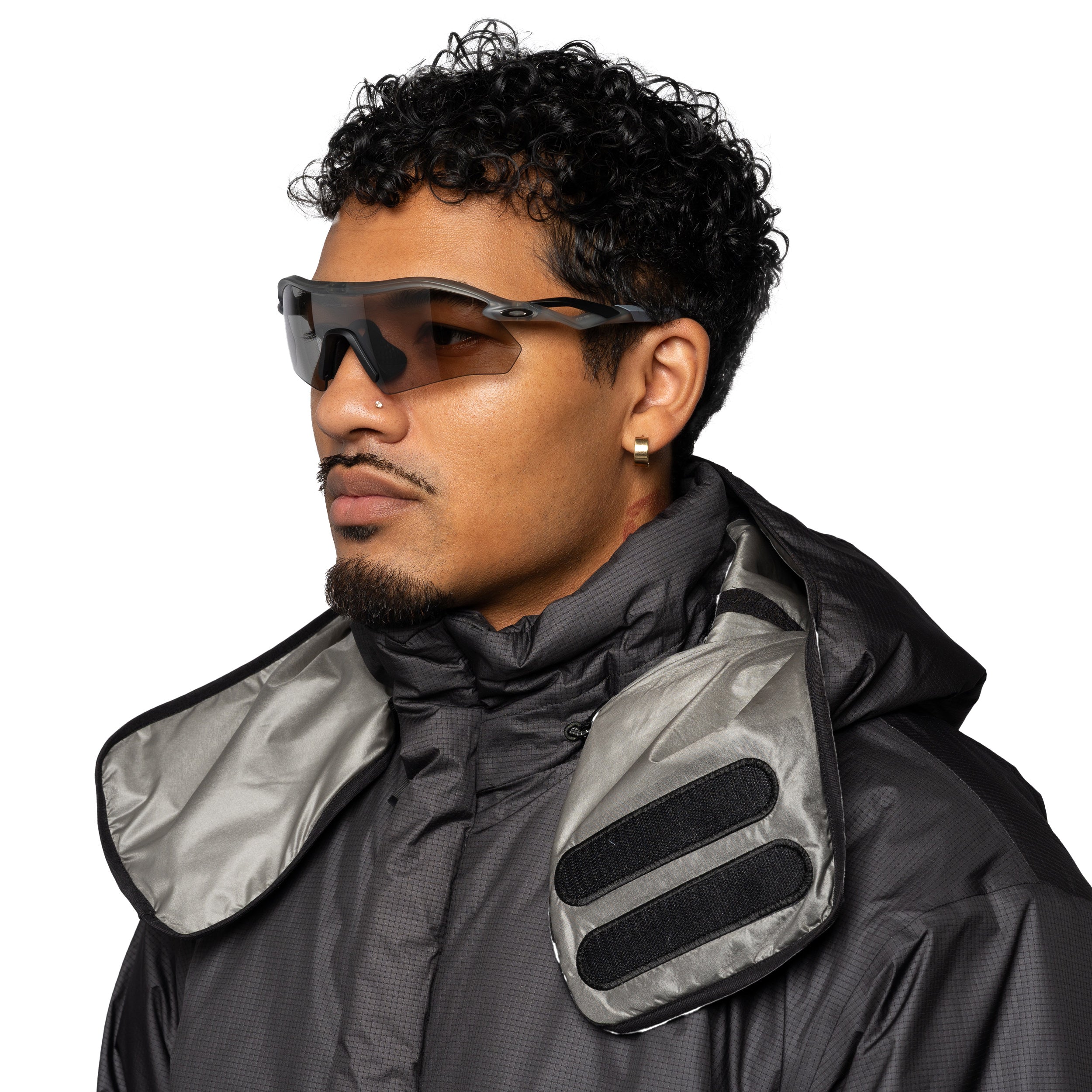 Radar Plate Matte Grey Ink Prizm Slate 9495