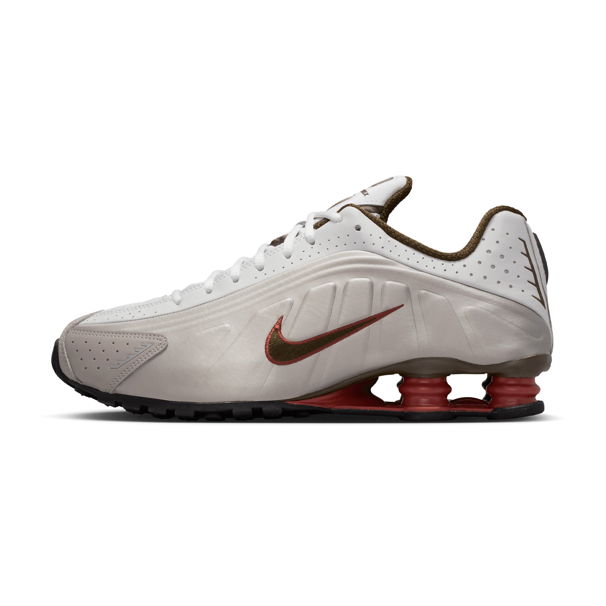Nike Shox R4 VAST GREY/DARK HAZEL-DUSTY PEACH HQ1988-010