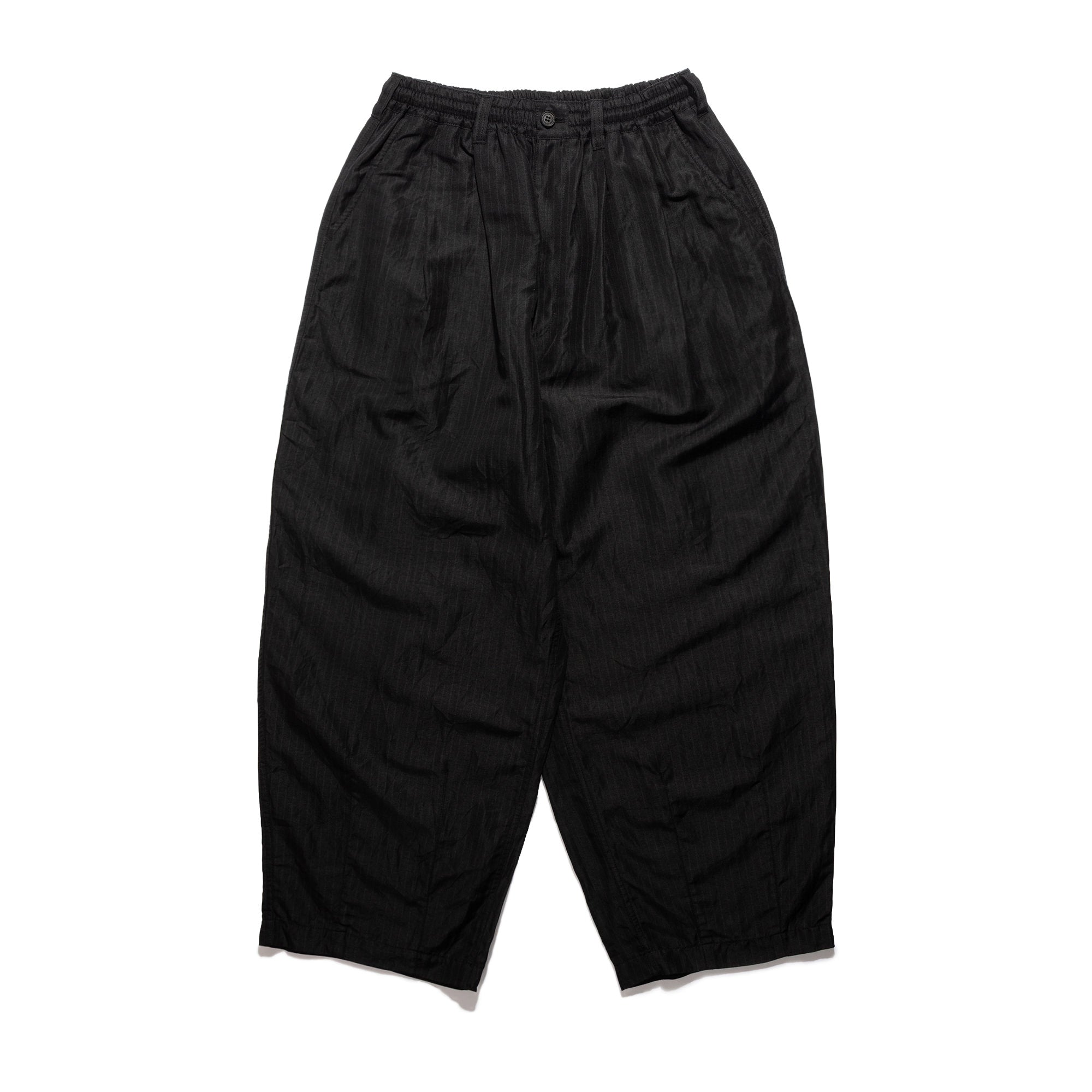 CdGH Linen Stripe Trouser Black HQ-P031-051-1