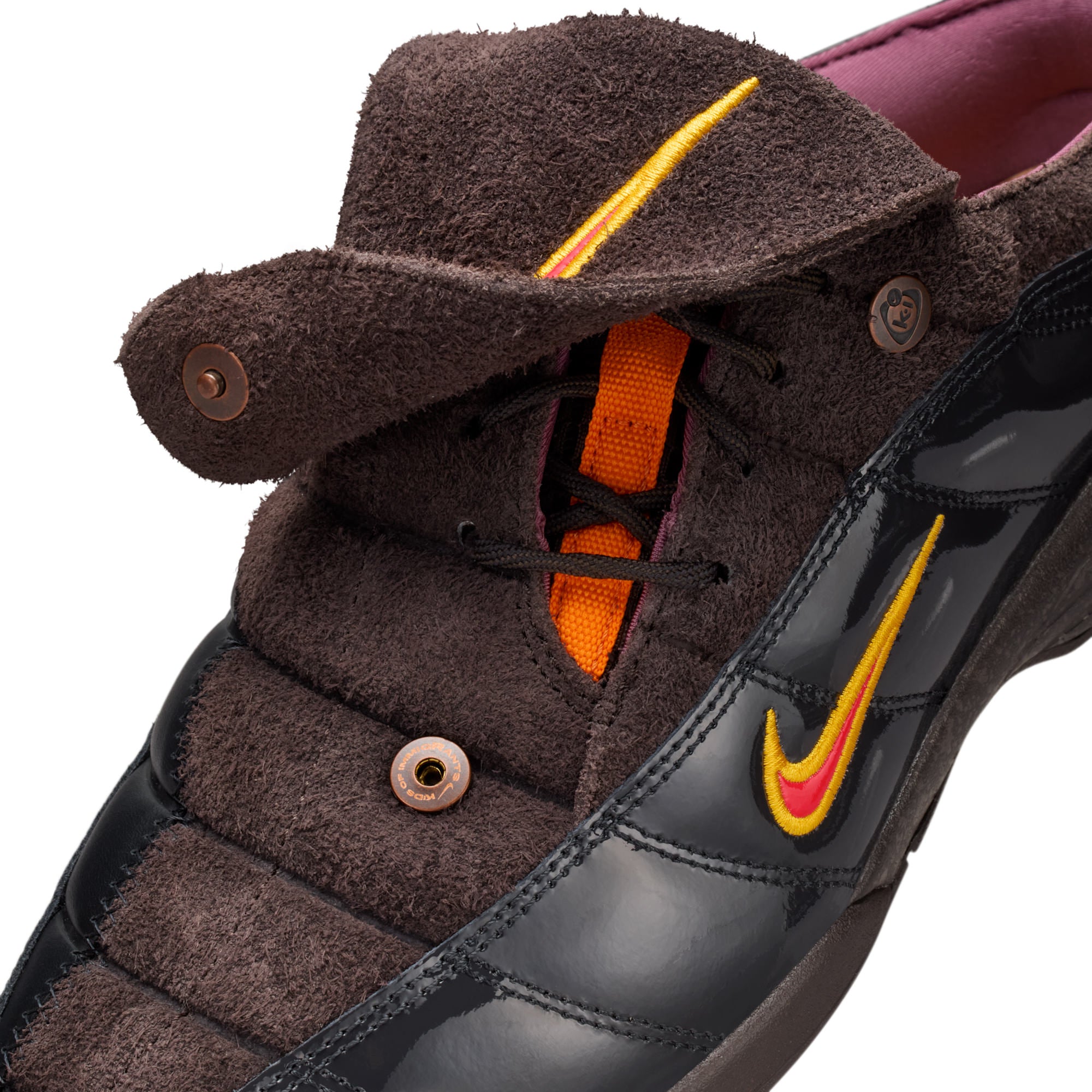 Nike x KOI T90 MULE SP VELVET BROWN/UNIVERSITY GOLD IH4422-201