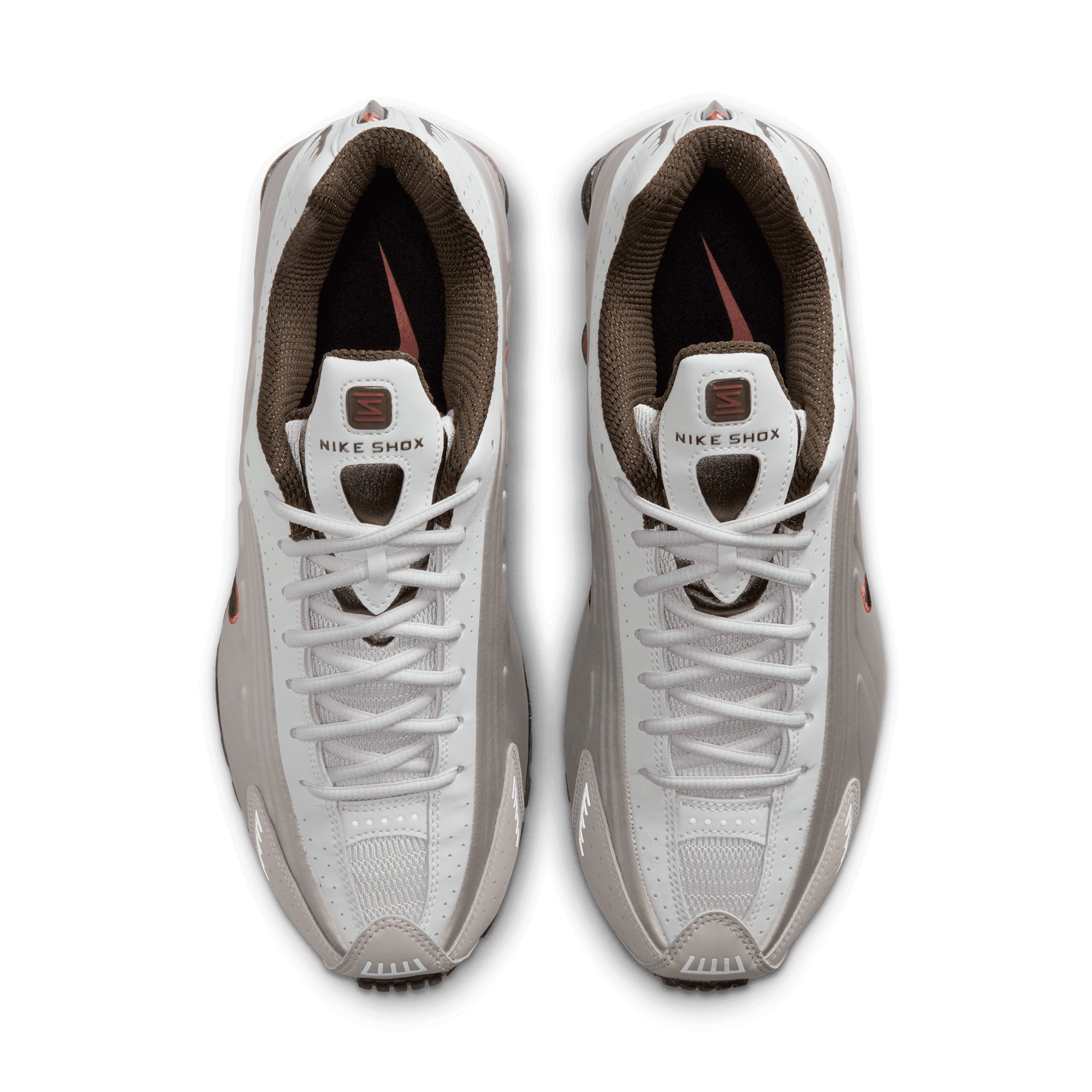 Nike Shox R4 VAST GREY/DARK HAZEL-DUSTY PEACH HQ1988-010