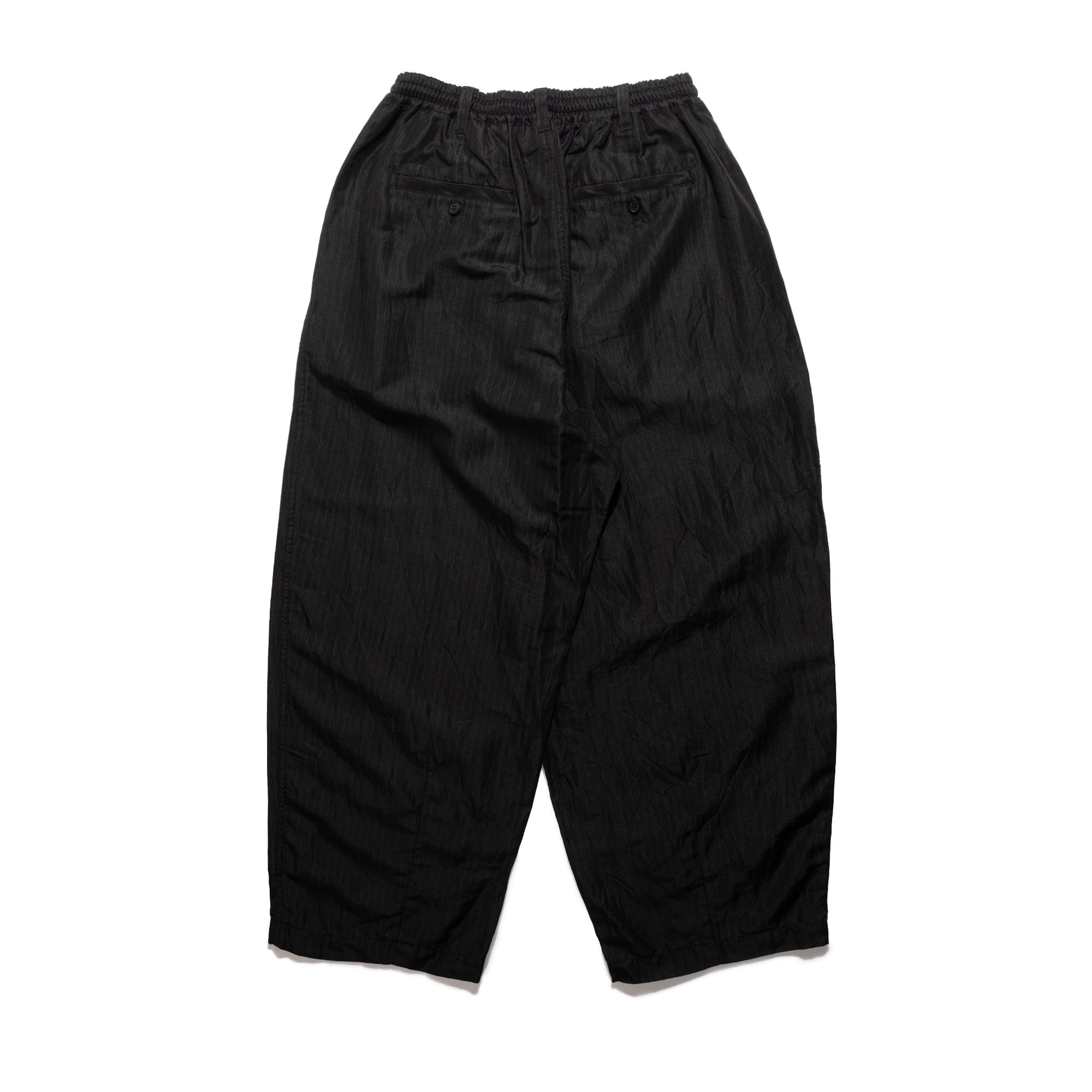 CdGH Linen Stripe Trouser Black HQ-P031-051-1