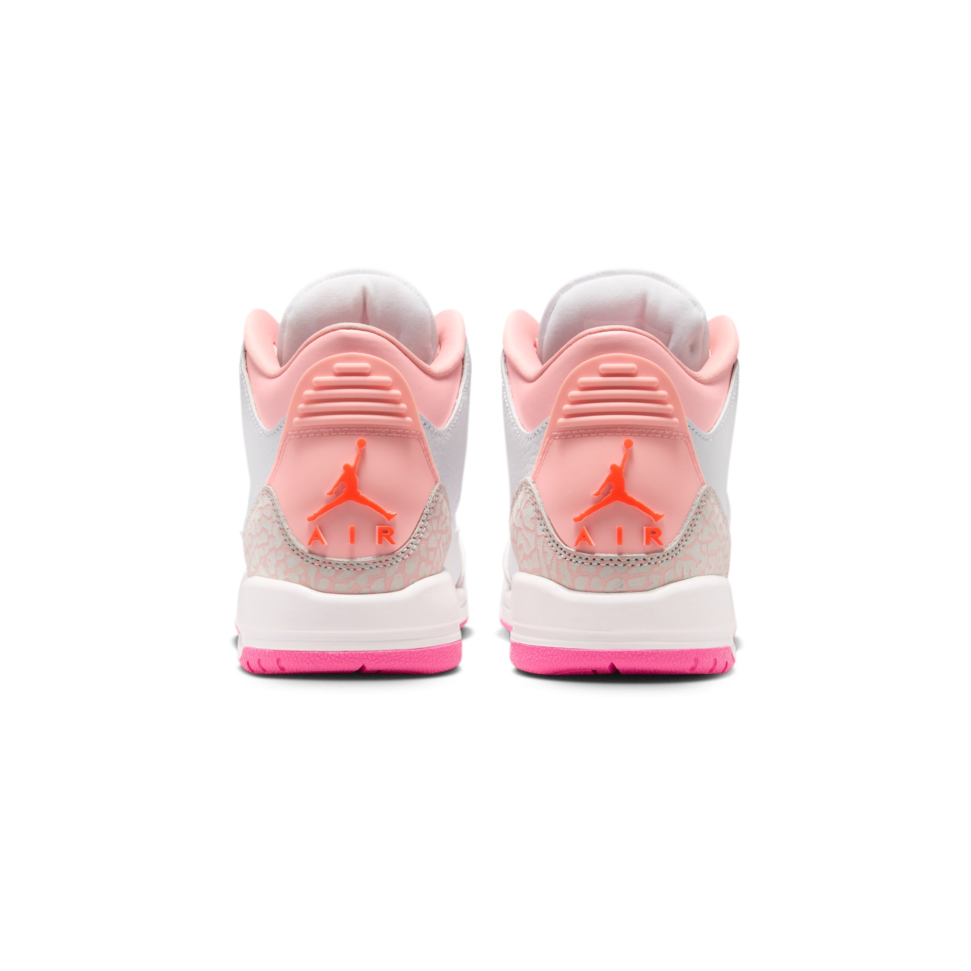 Air Jordan 3 Retro GS PEARL PINK/HYPER ORANGE-PINK BLOOM II0599-600