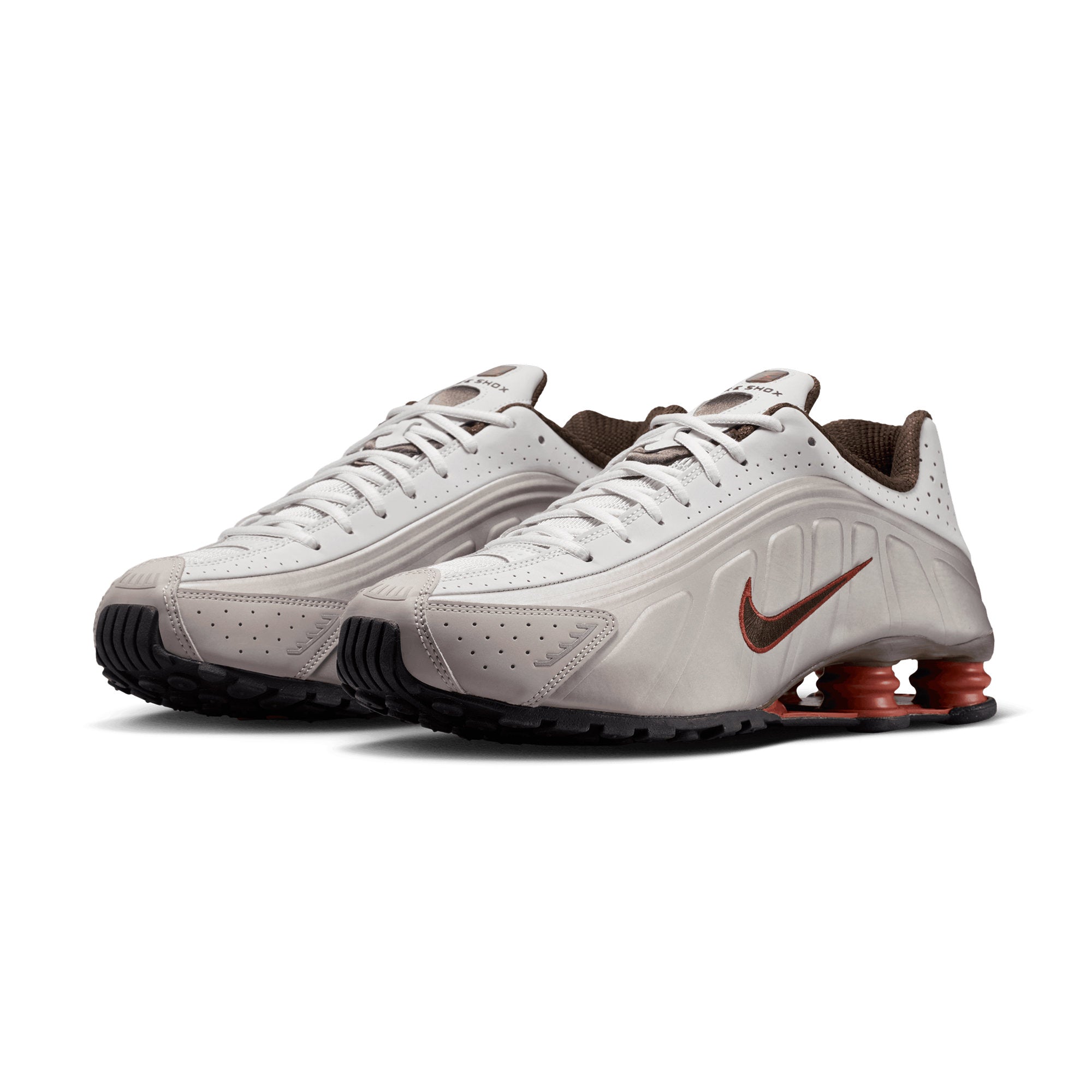 Nike Shox R4 VAST GREY/DARK HAZEL-DUSTY PEACH HQ1988-010