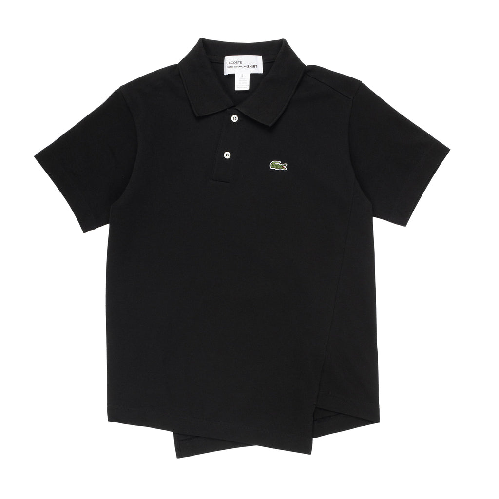 CDG SHIRT Lacoste Logo Polo FL-T015-W23 Black