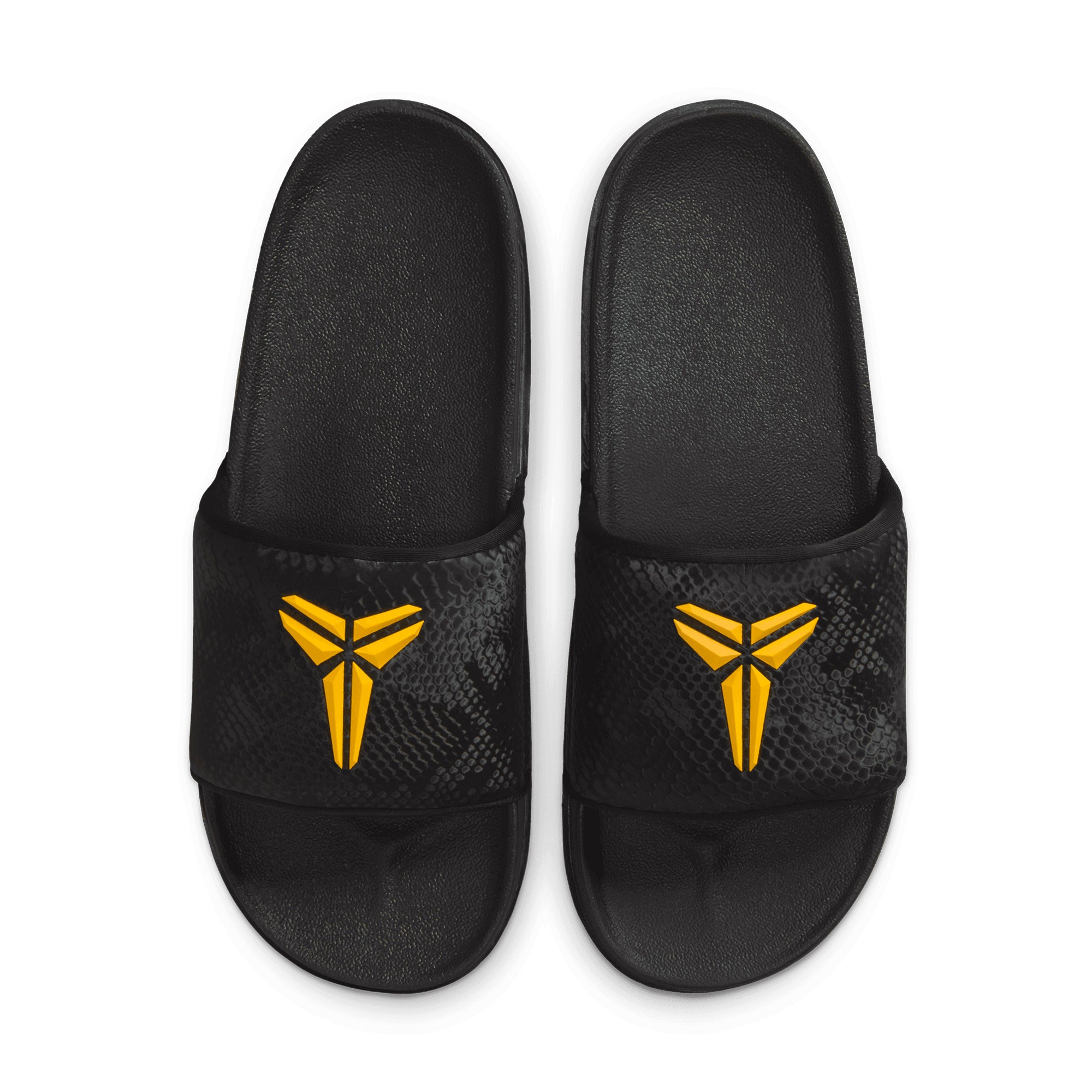 Kobe Offcourt Slide BLACK/UNIVERSITY GOLD IF2870-003