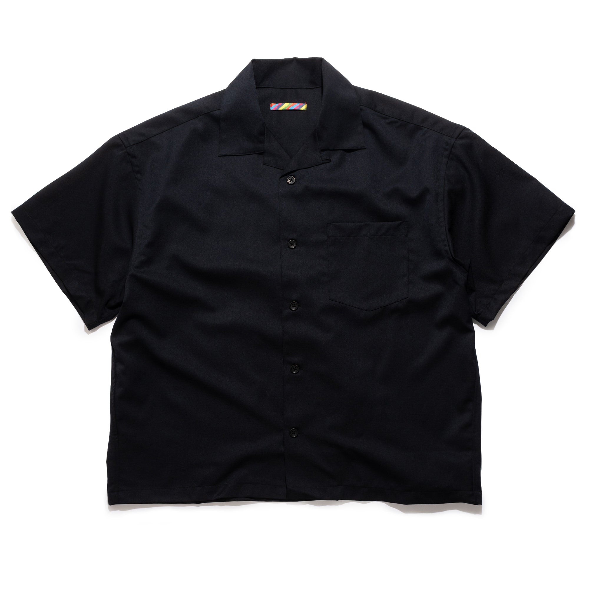 Open Shirt Navy 1007SSSH04-1