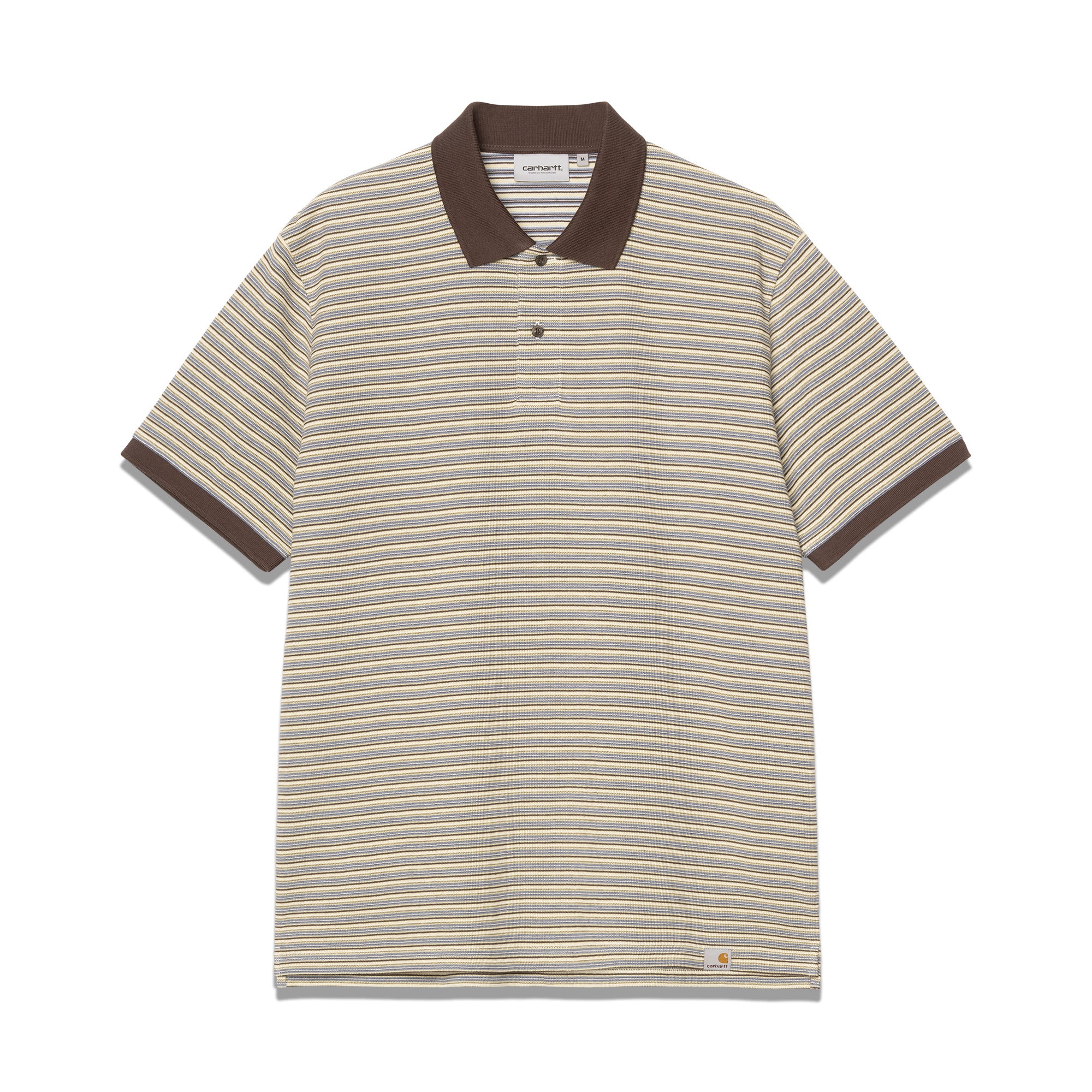 S/S Dion Polo Stripe Wax I036306