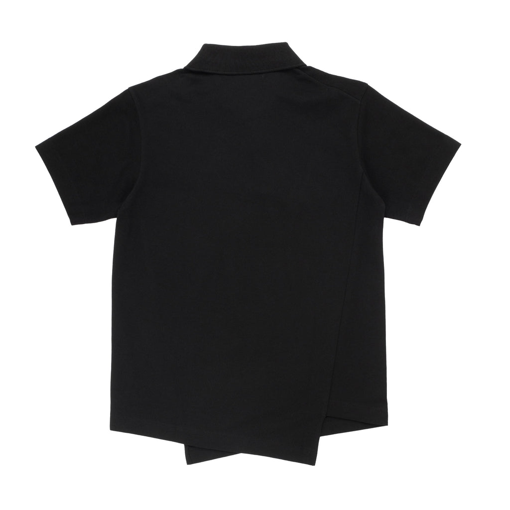 CDG SHIRT Lacoste Logo Polo FL-T015-W23 Black