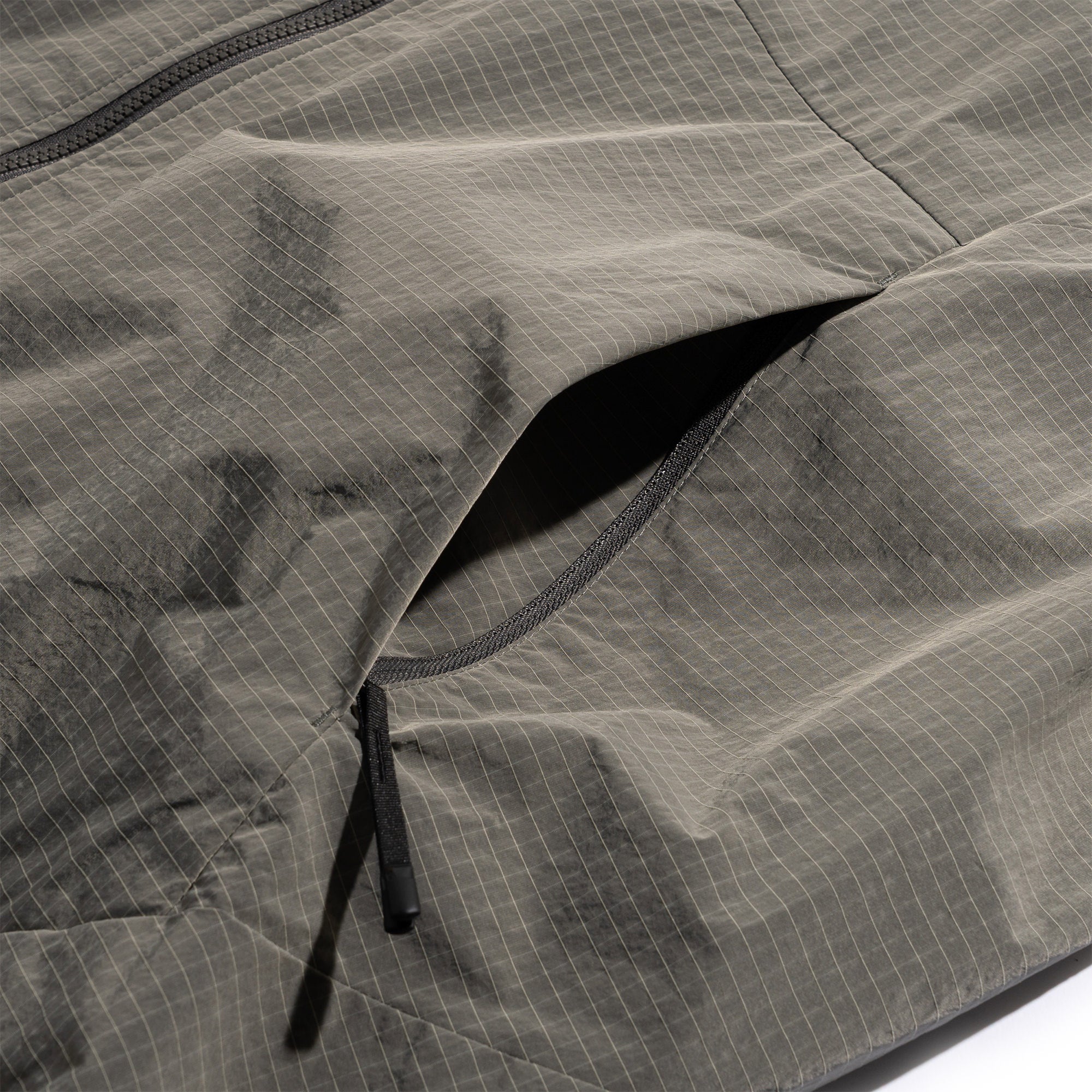 Dope Dyed Rip-Stop Wind Jacket Moon Mist GL15330