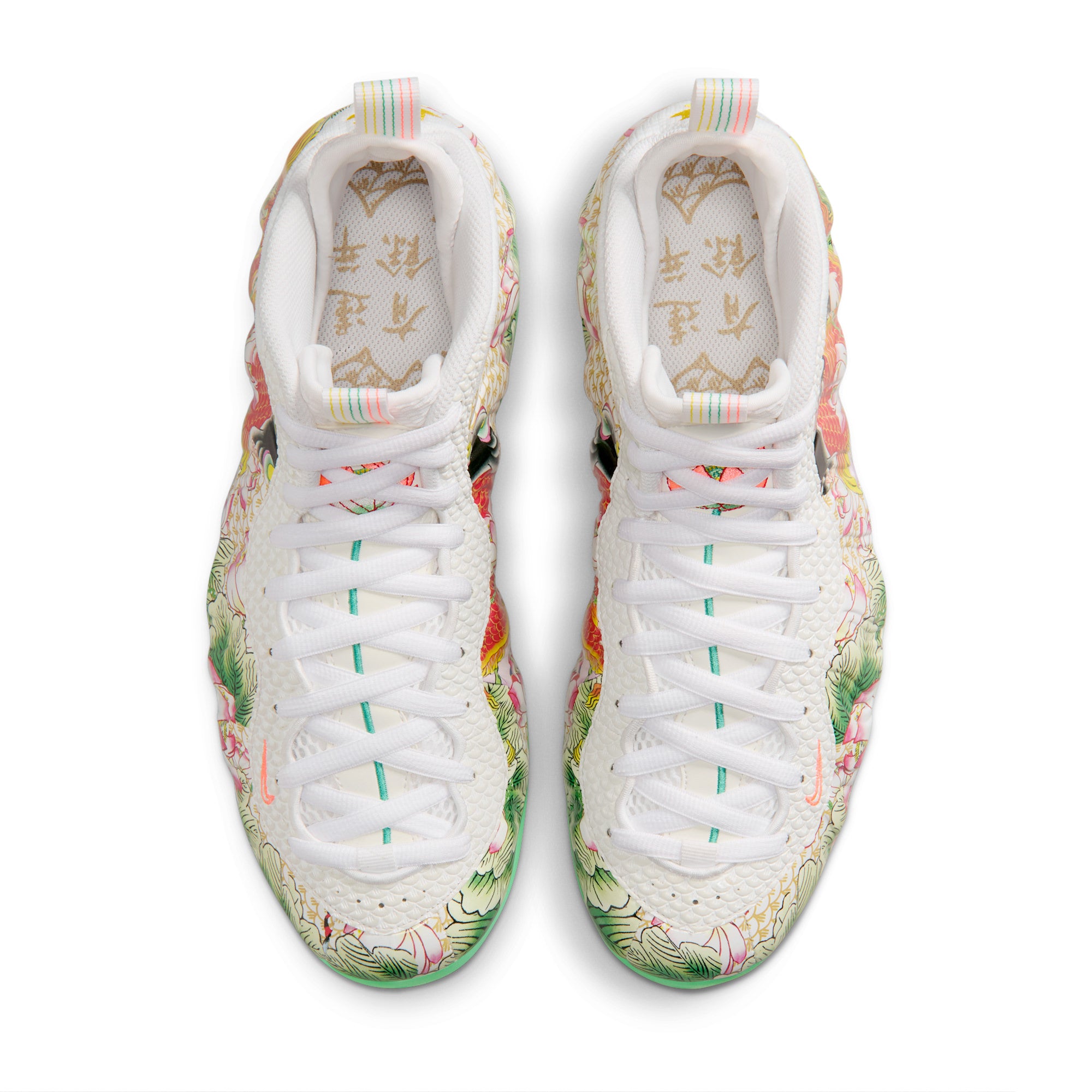 Air Foamposite One Premium WHITE/LT POISON GREEN IR2078-100