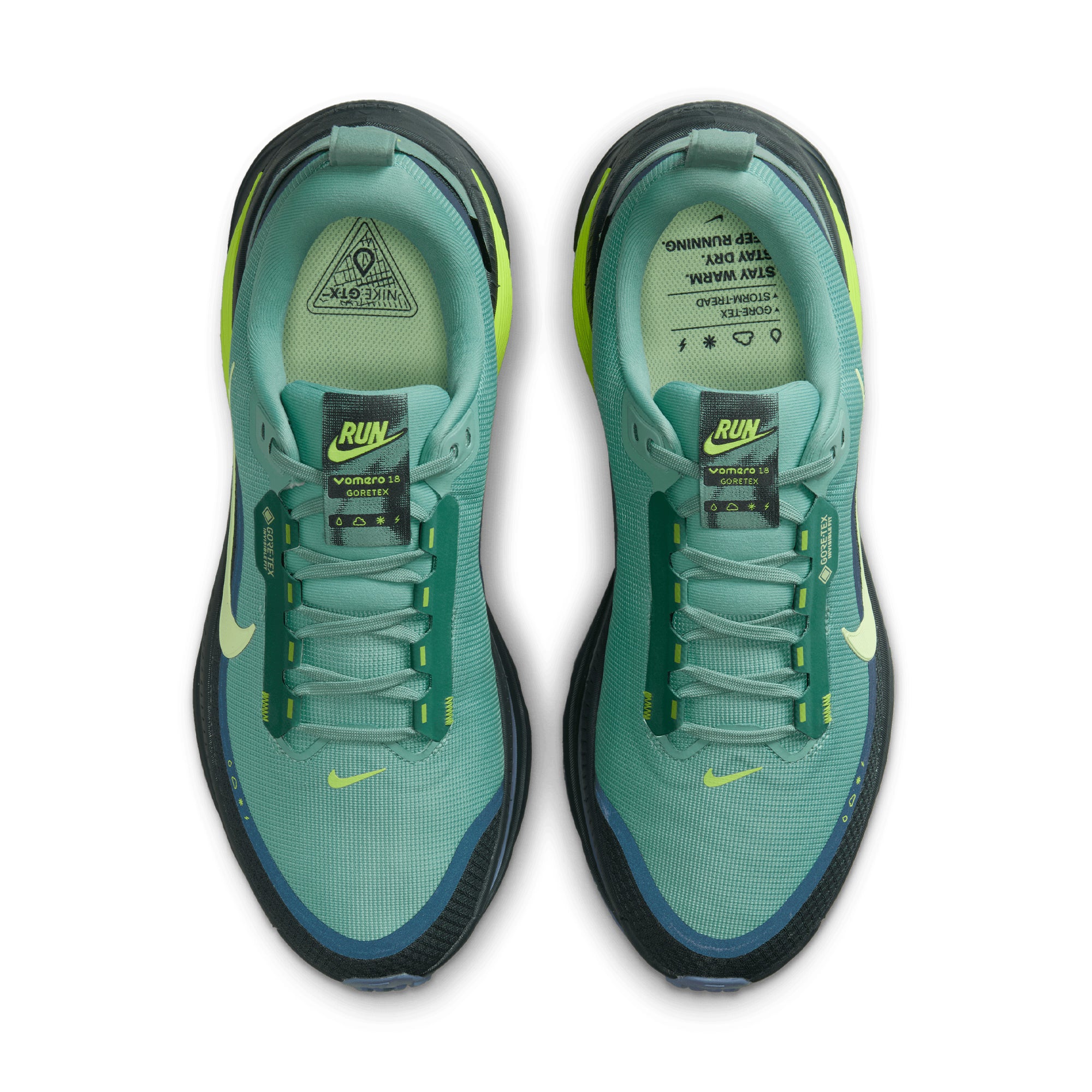 Nike Vomero 18 GORE-TEX SEAWEED HQ7001-300