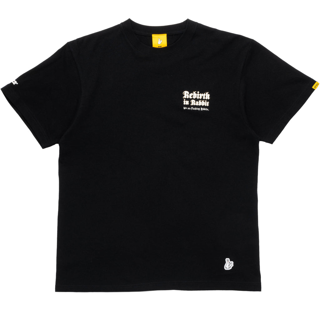 Rebirth in Rabbit Tee FRC2328 Black