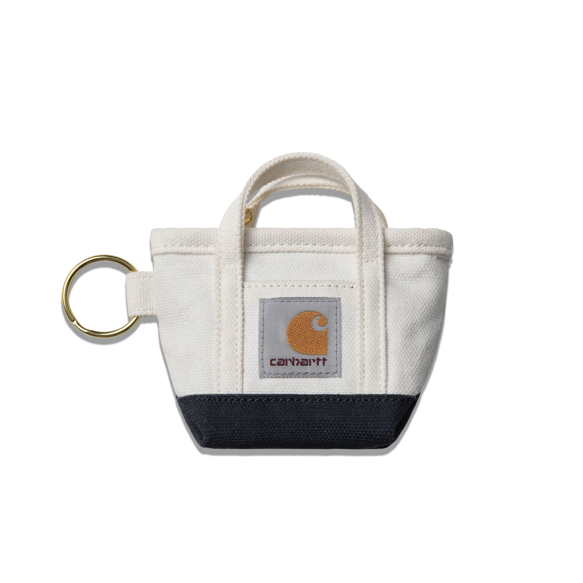 Mini Tote Bag Keychain Natural I036418