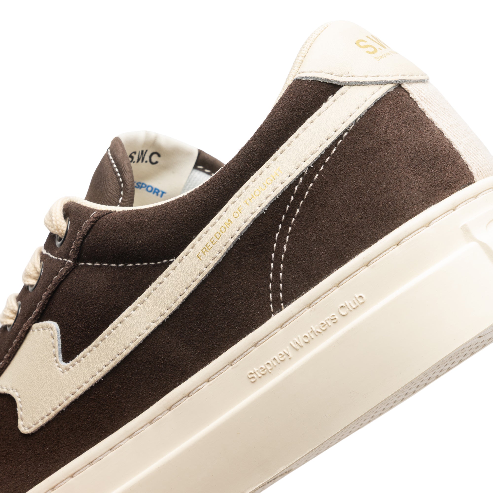 DELLOW S-STRIKE SUEDE DK BROWN YA25215