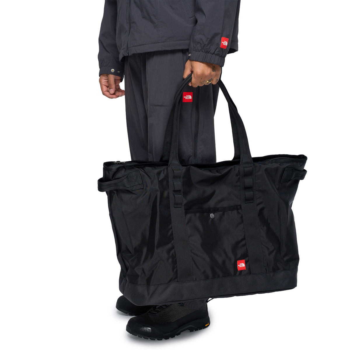 TNF Red Box Large Tote Bag Black NF0A8FHG