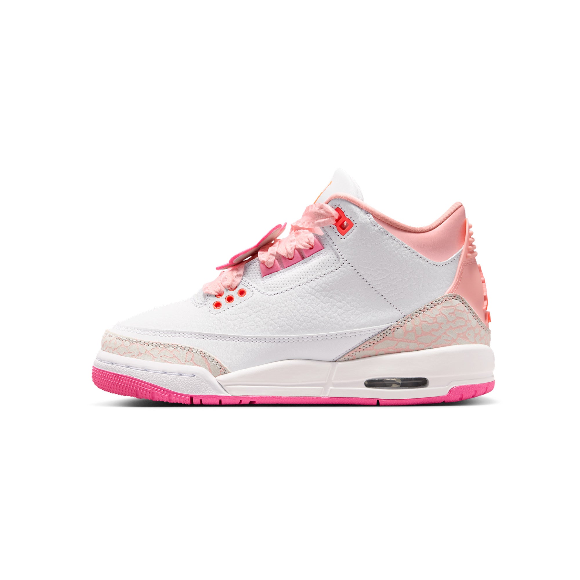 Air Jordan 3 Retro GS PEARL PINK/HYPER ORANGE-PINK BLOOM II0599-600