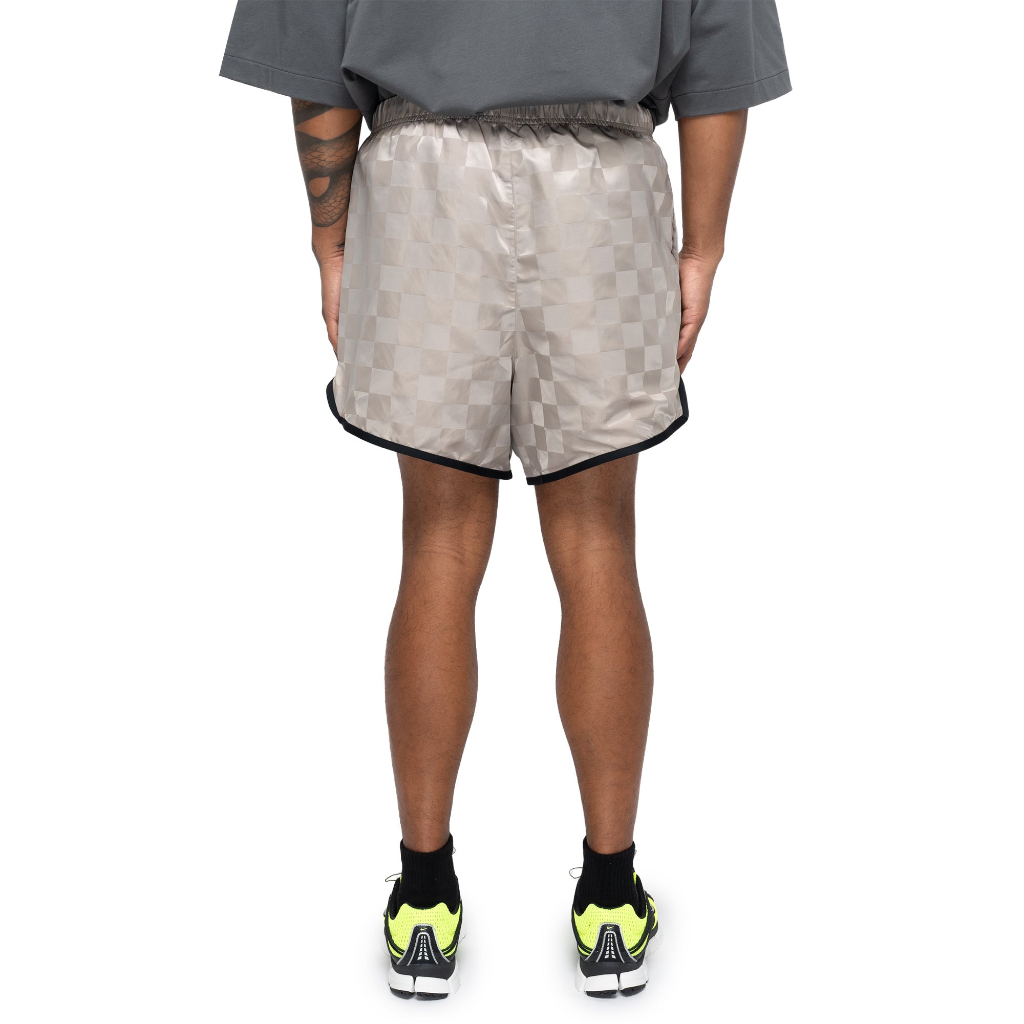 Checkered Gym Shorts Seal RW00301-0225