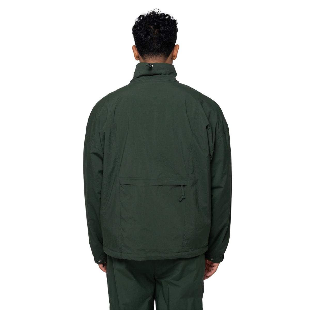 TNF Red Box Nylon Jacket Bottle Green NF0A8HD