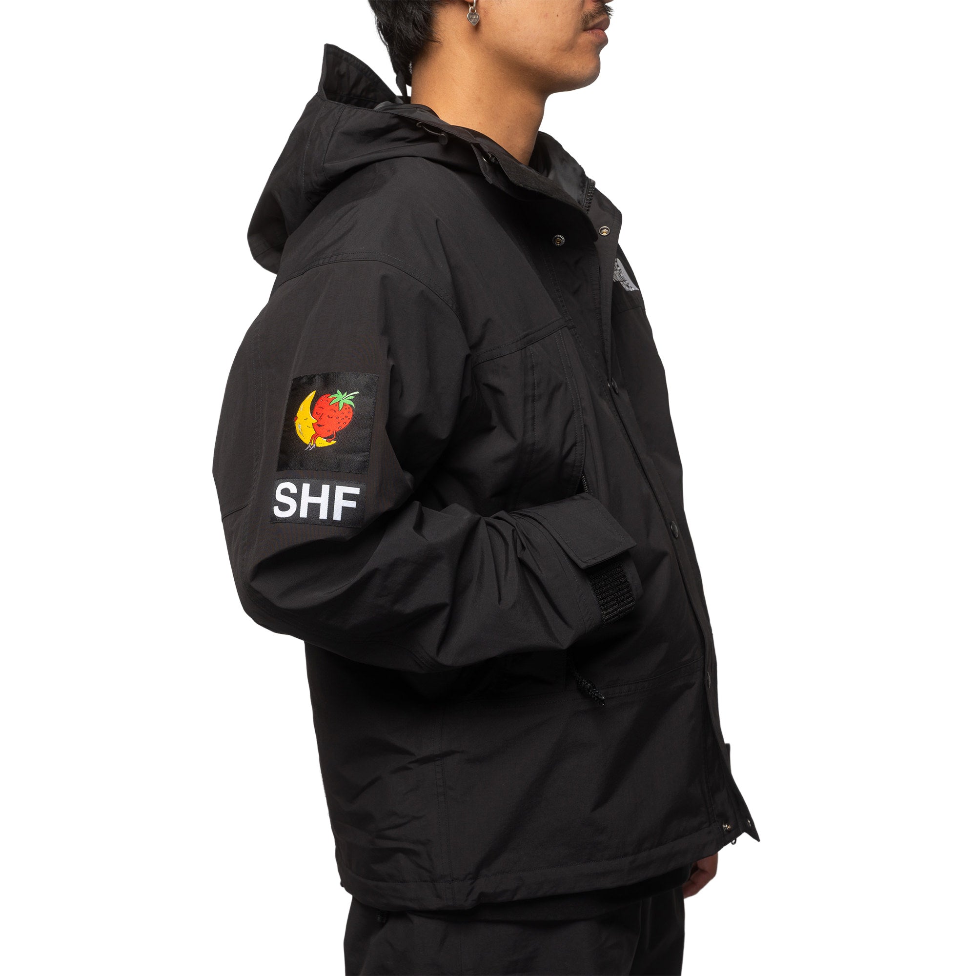TNF x SHF Mountain Jacket Black NF0A8HHKJK31