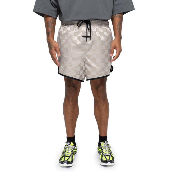 Checkered Gym Shorts Seal RW00301-0225