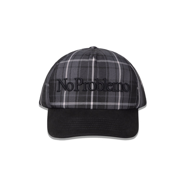 No Problemo Plaid Cap Black NP9000305
