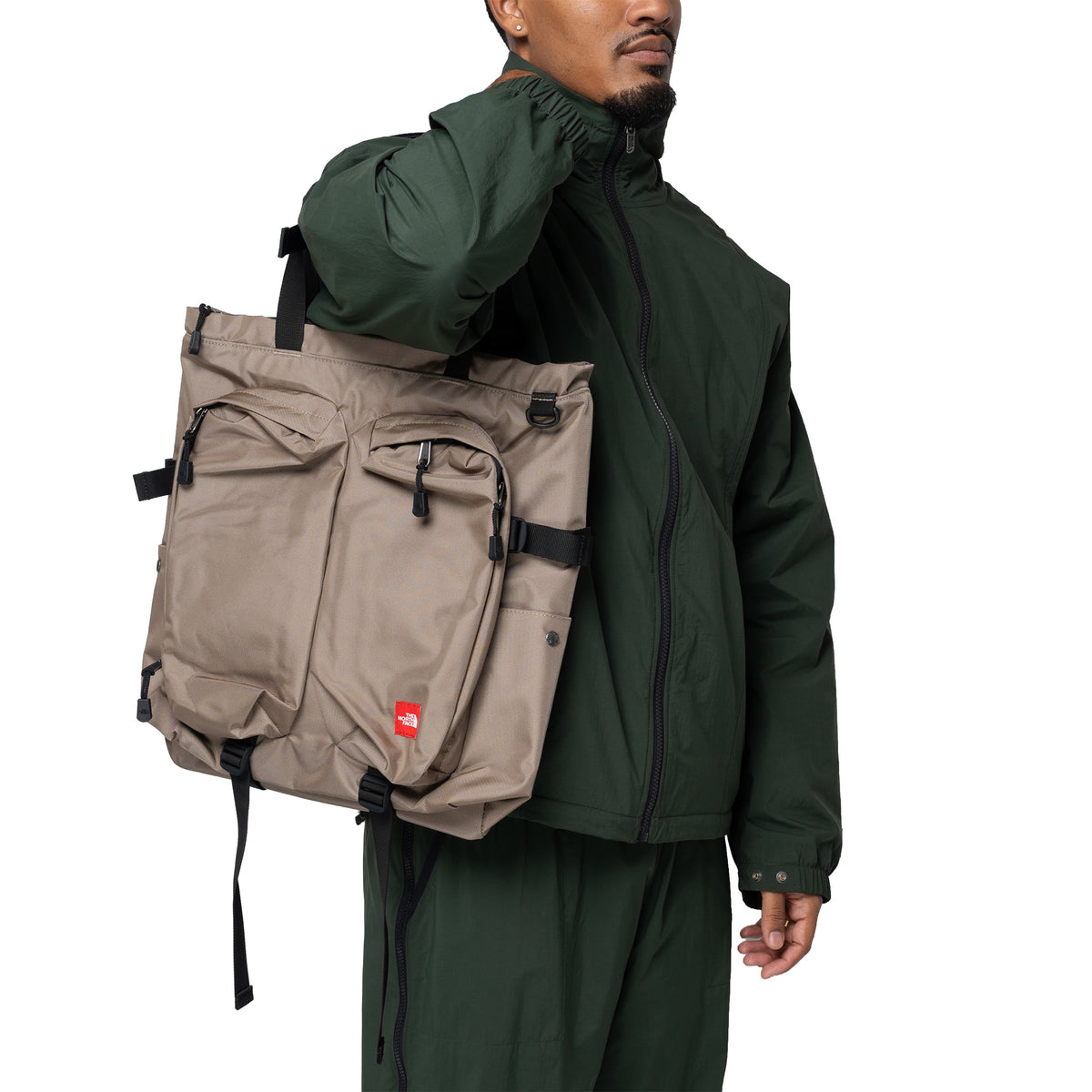 TNF Red Box Tote Bag Garnet NF0A8EGE