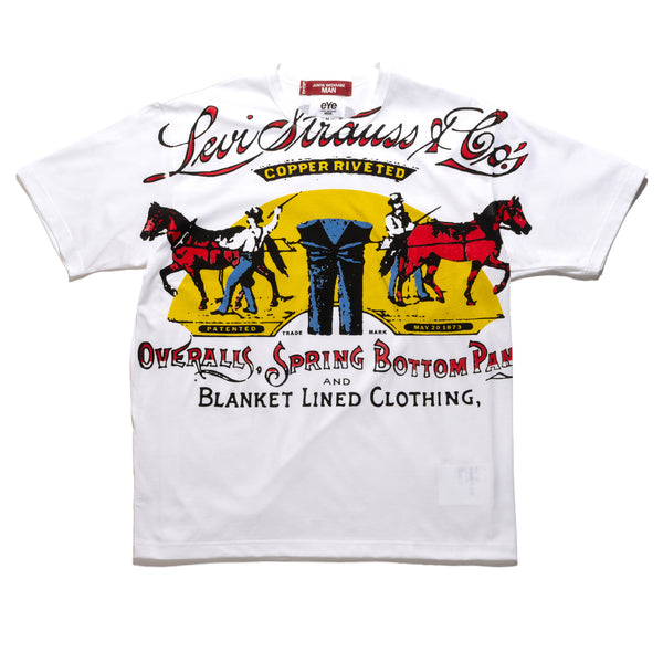 JWM X Levis Western Graphic Tee White WQ-T911-100-1