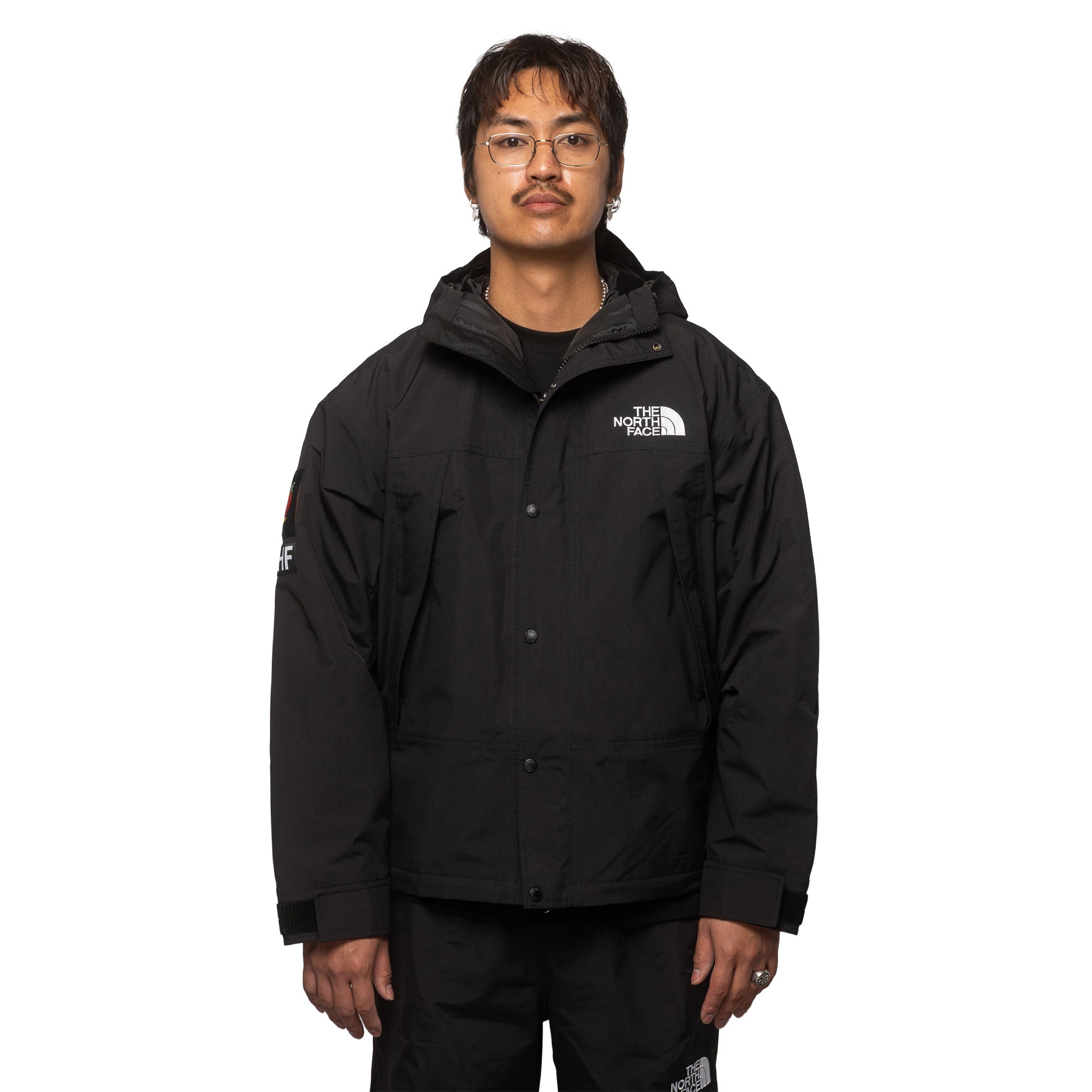 TNF x SHF Mountain Jacket Black NF0A8HHKJK31
